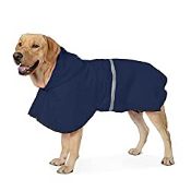 RRP £19.82 Dog Raincoat Hooded Pet Waterproof Jacket with Hood