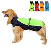 RRP £20.46 Zunea Waterproof Dog Raincoats for Medium Large Dogs