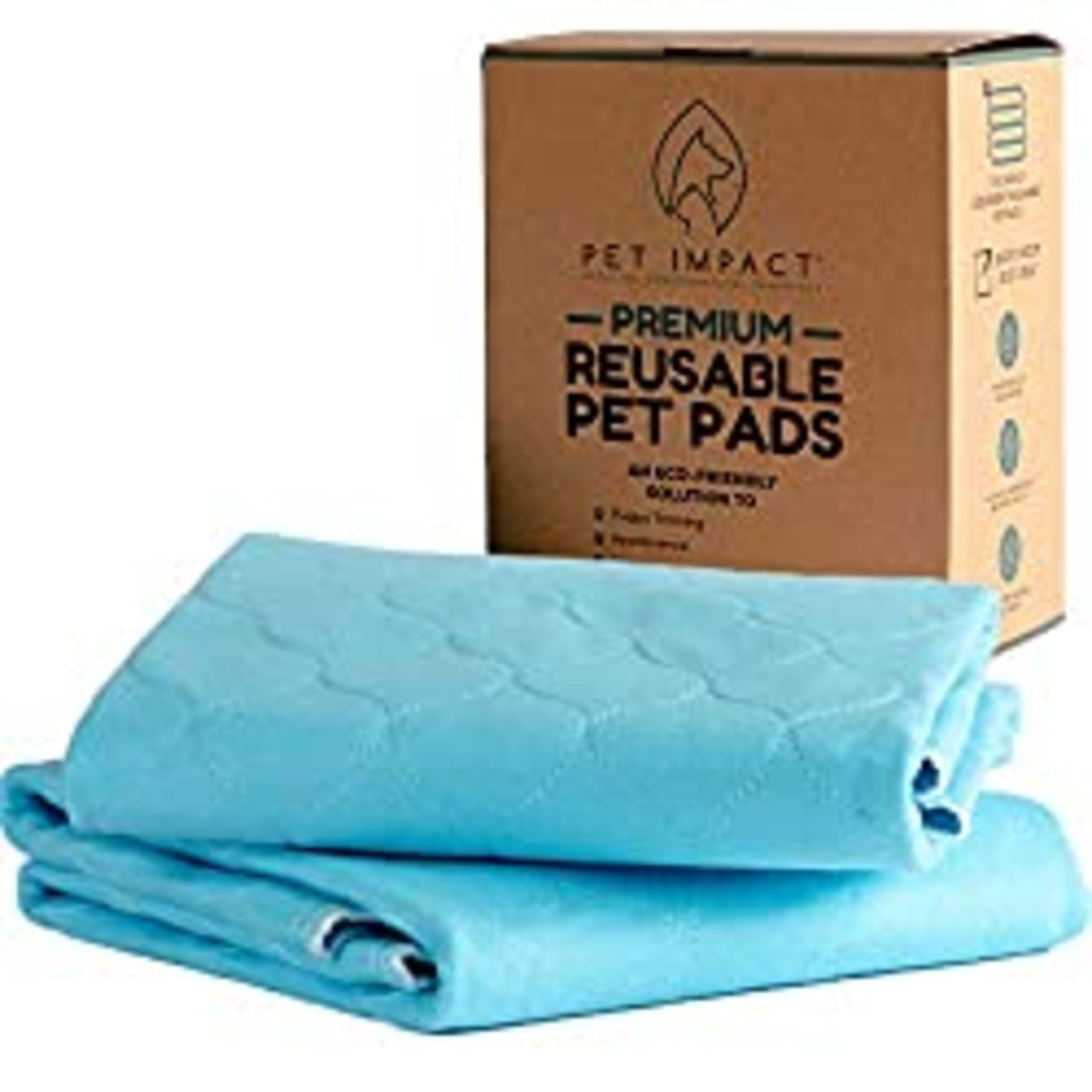 RRP £24.98 PET IMPACT Reusable Dog Pee Mats