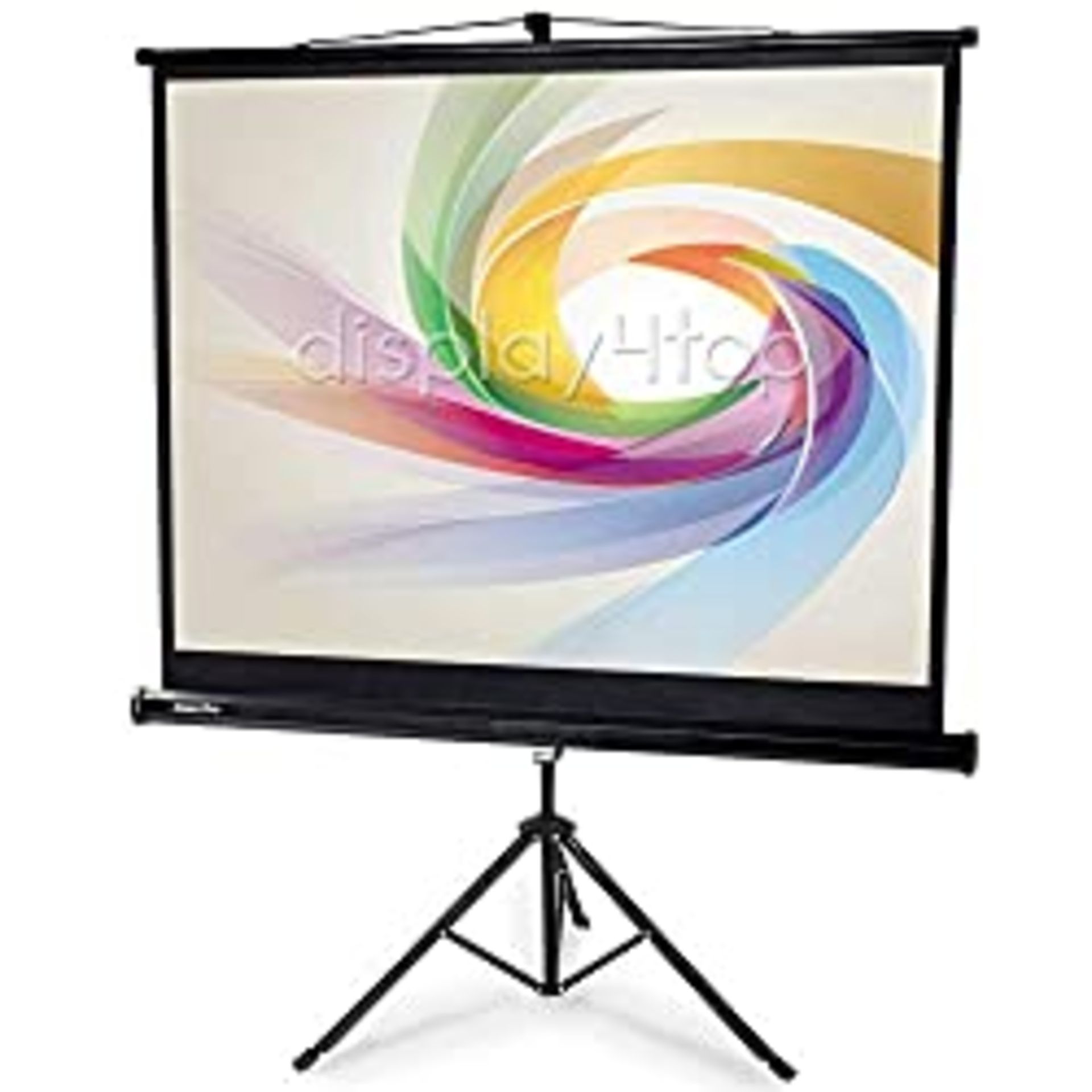 RRP £45.91 Display4top 60" Portable Projector Screen