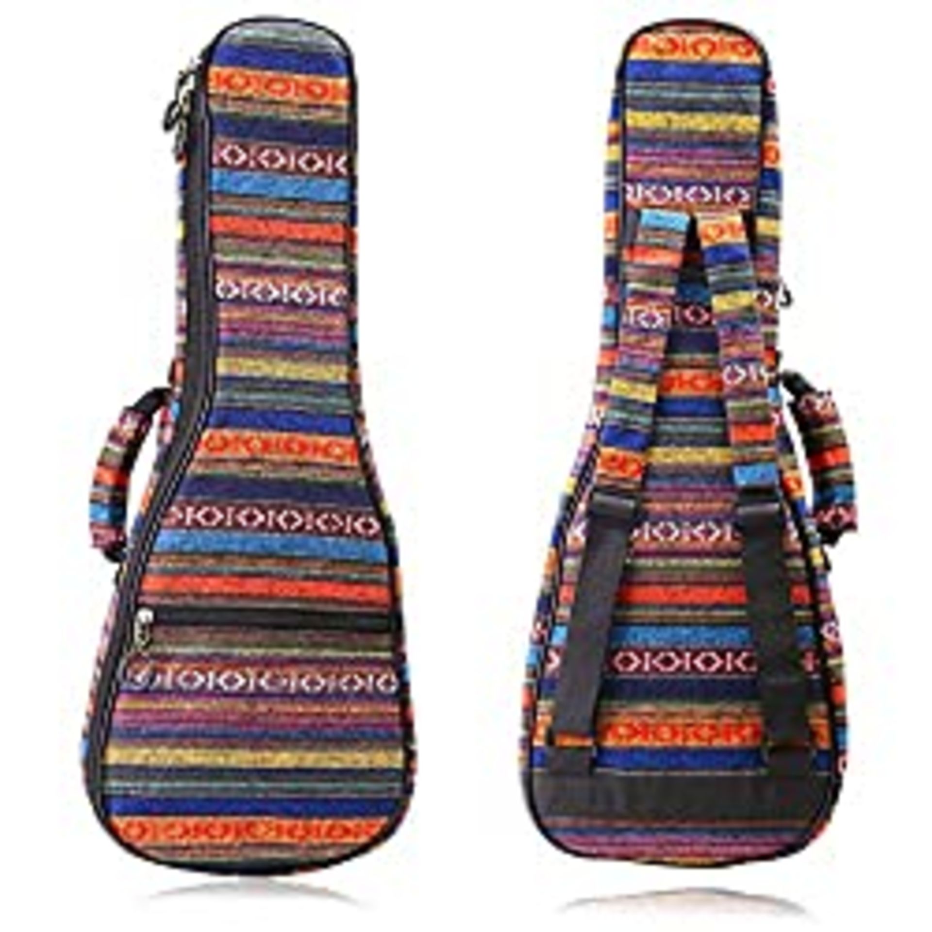 RRP £16.99 CAHAYA Ukulele Bag Soprano Cotton Ukulele Case 21 Inch