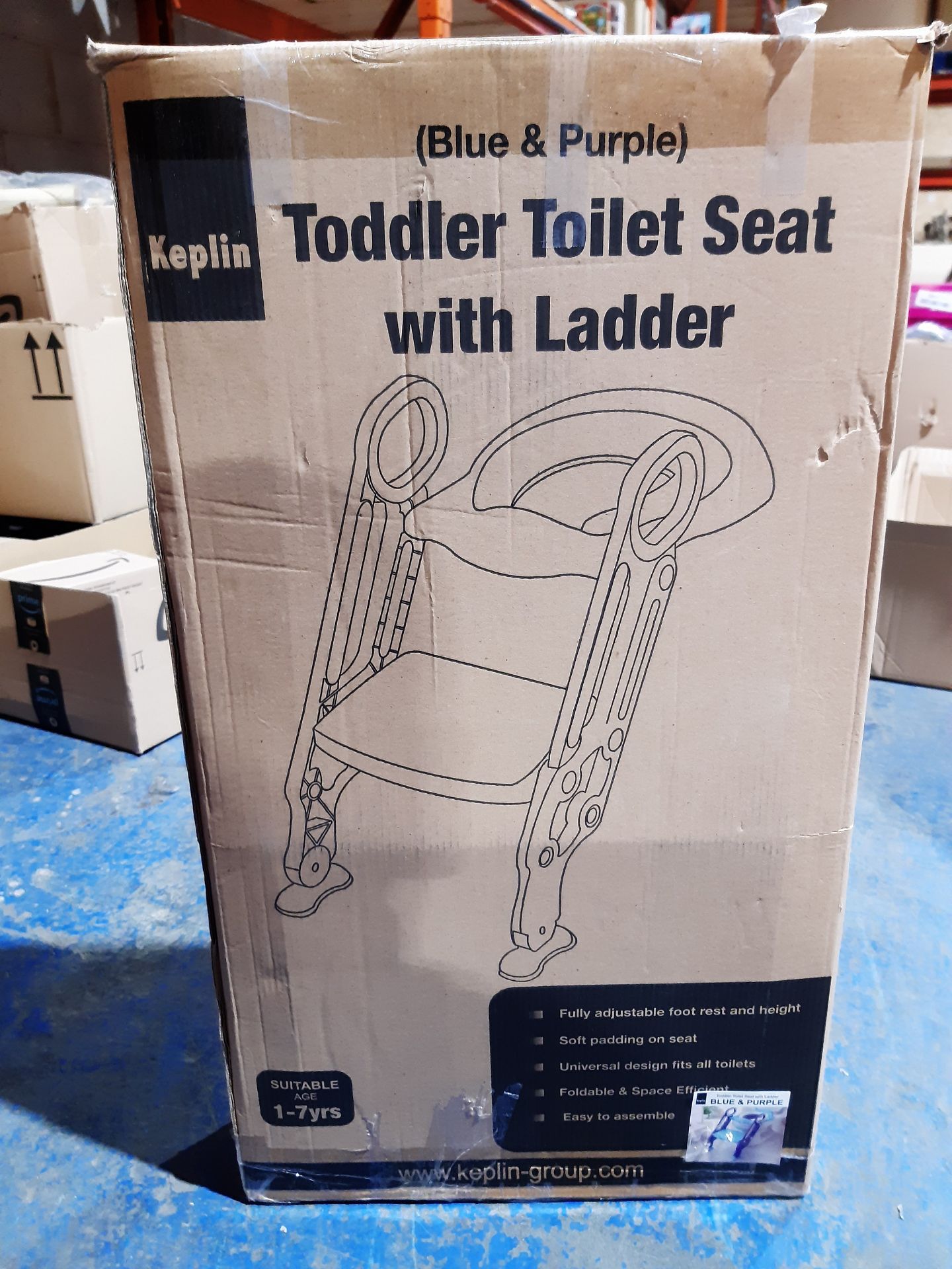 RRP £31.94 KEPLIN Potty Toilet Seat Adjustable Baby Toddler Kid - Image 2 of 2