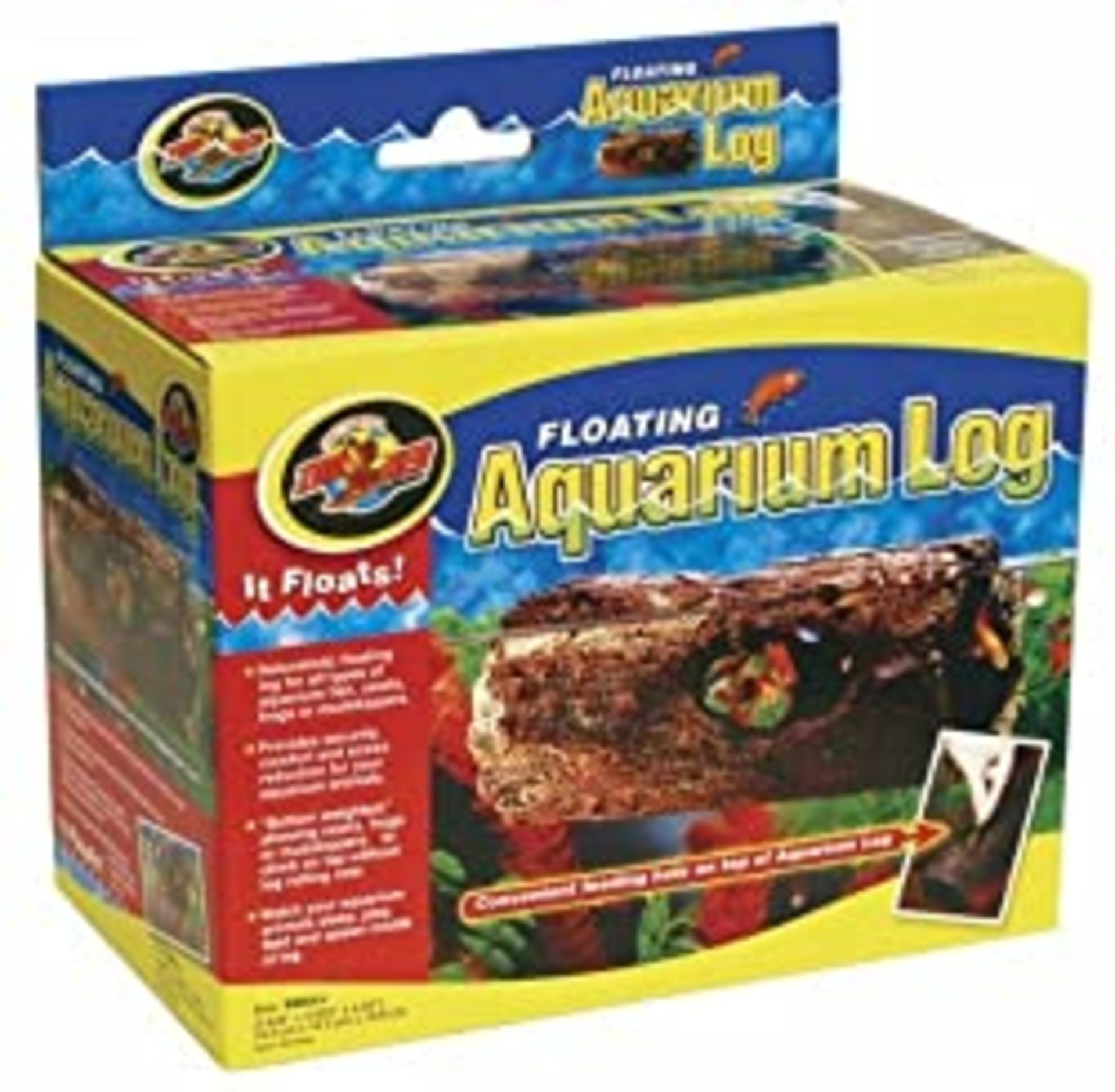 RRP £17.78 Zoo Med FA-10 Floating Aquarium Log, Small