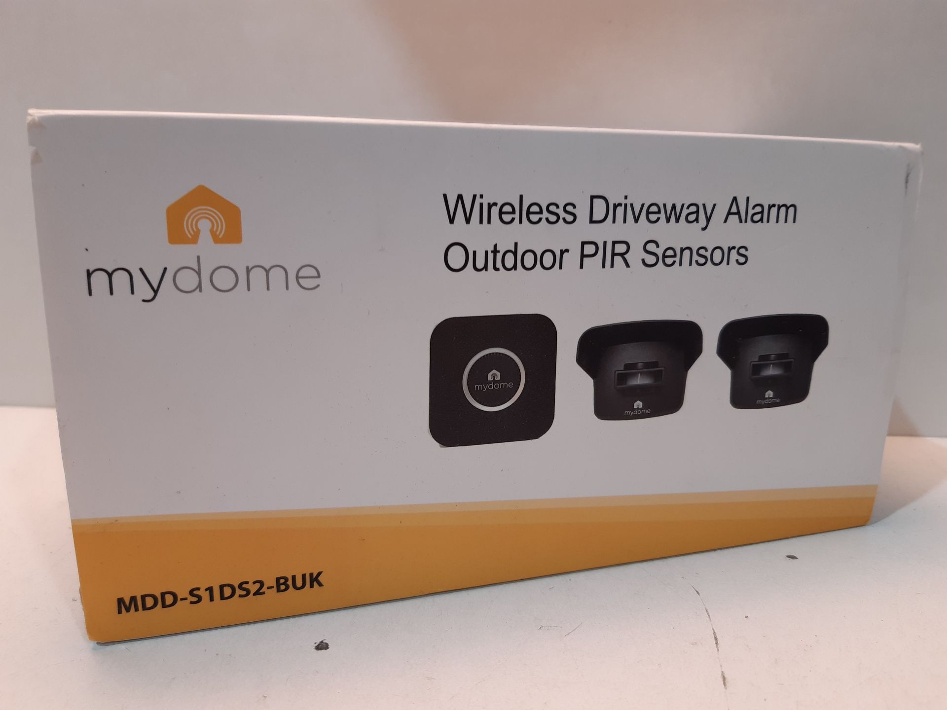 RRP £38.99 MyDome Wireless Driveway Alarm Outdoor PIR Sensors MDD-S1DS2-BUK - Image 2 of 2