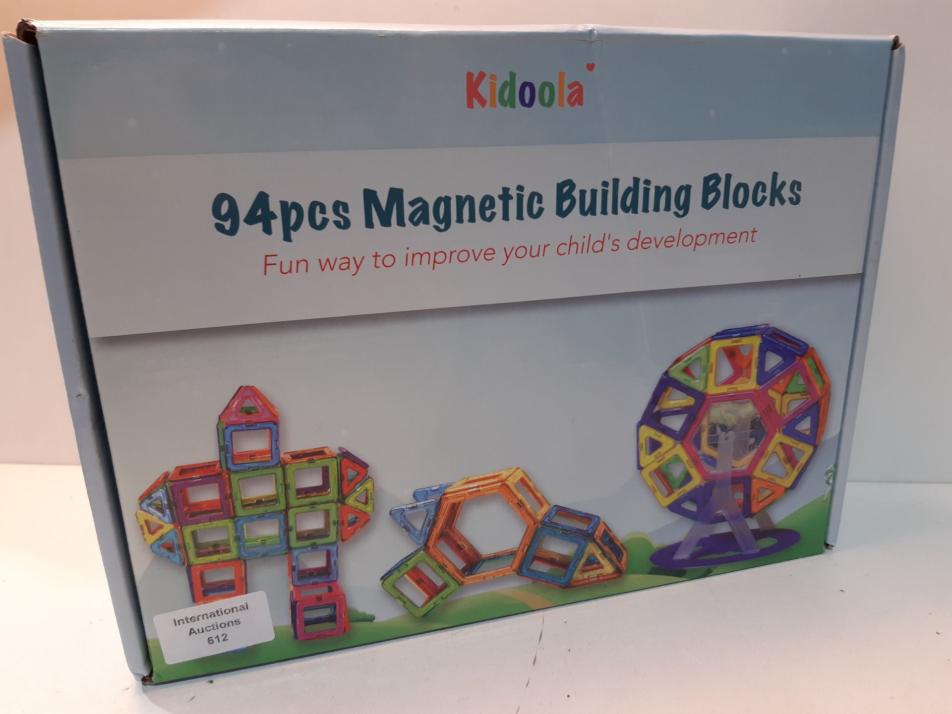 RRP £19.99 Kidoola 94pc Magnetic Building Block Toy Set ? Kids - Image 2 of 2