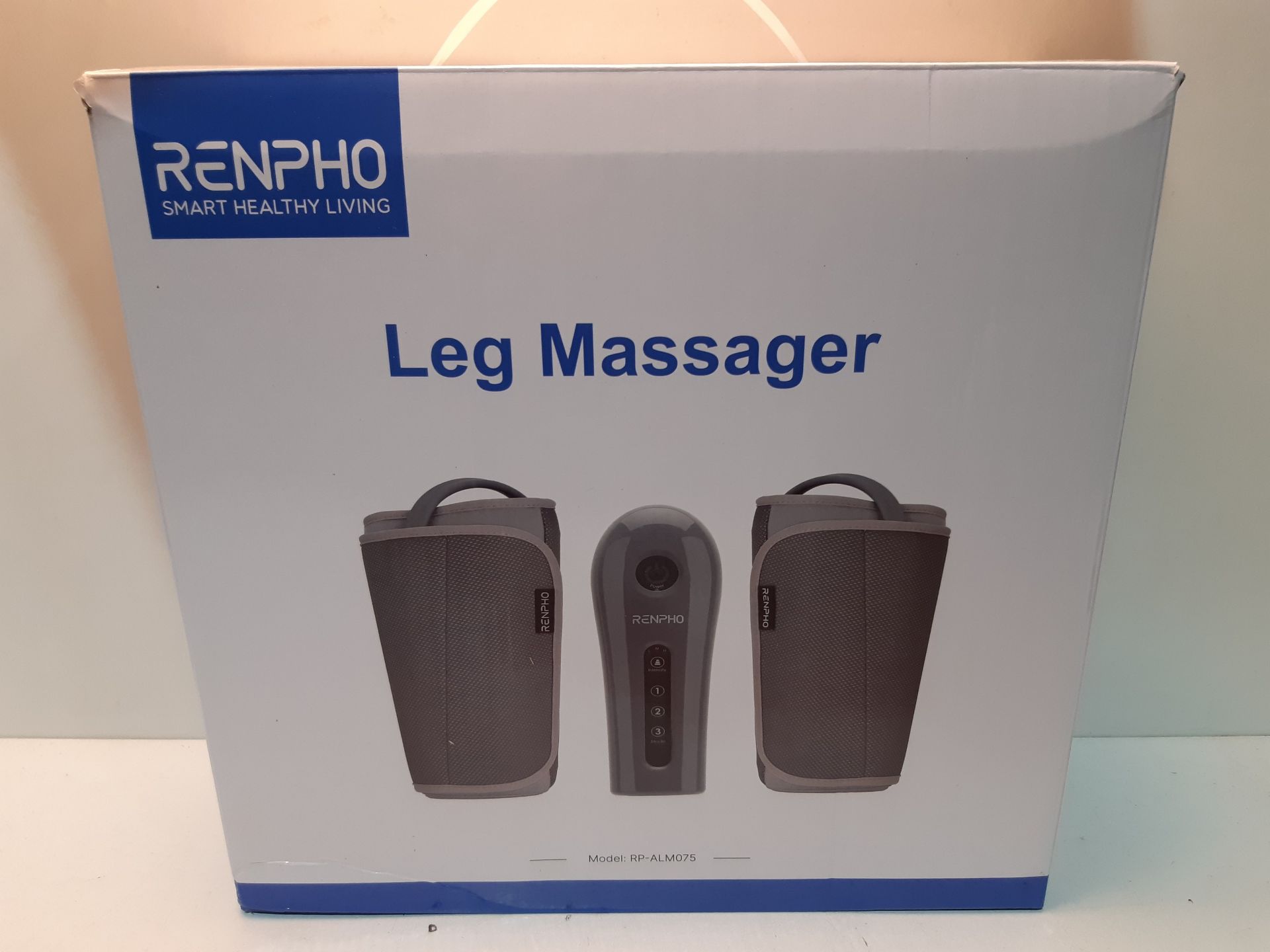 RRP £58.99 RENPHO Leg Compression Massager - Image 2 of 2