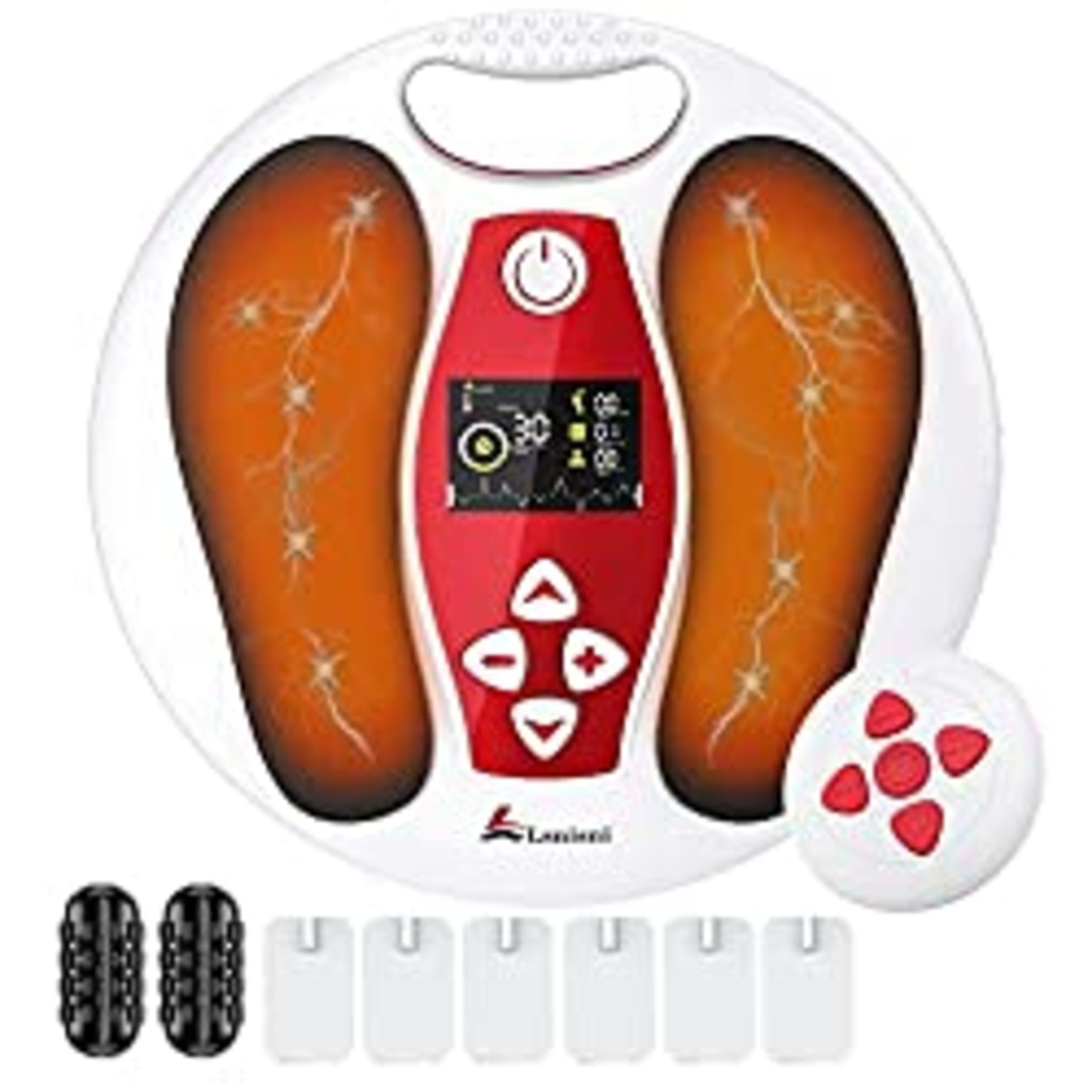 RRP £129.00 Lsnisni EMS Foot Massager?with 52? Heat Treatment Function?99 Strengths