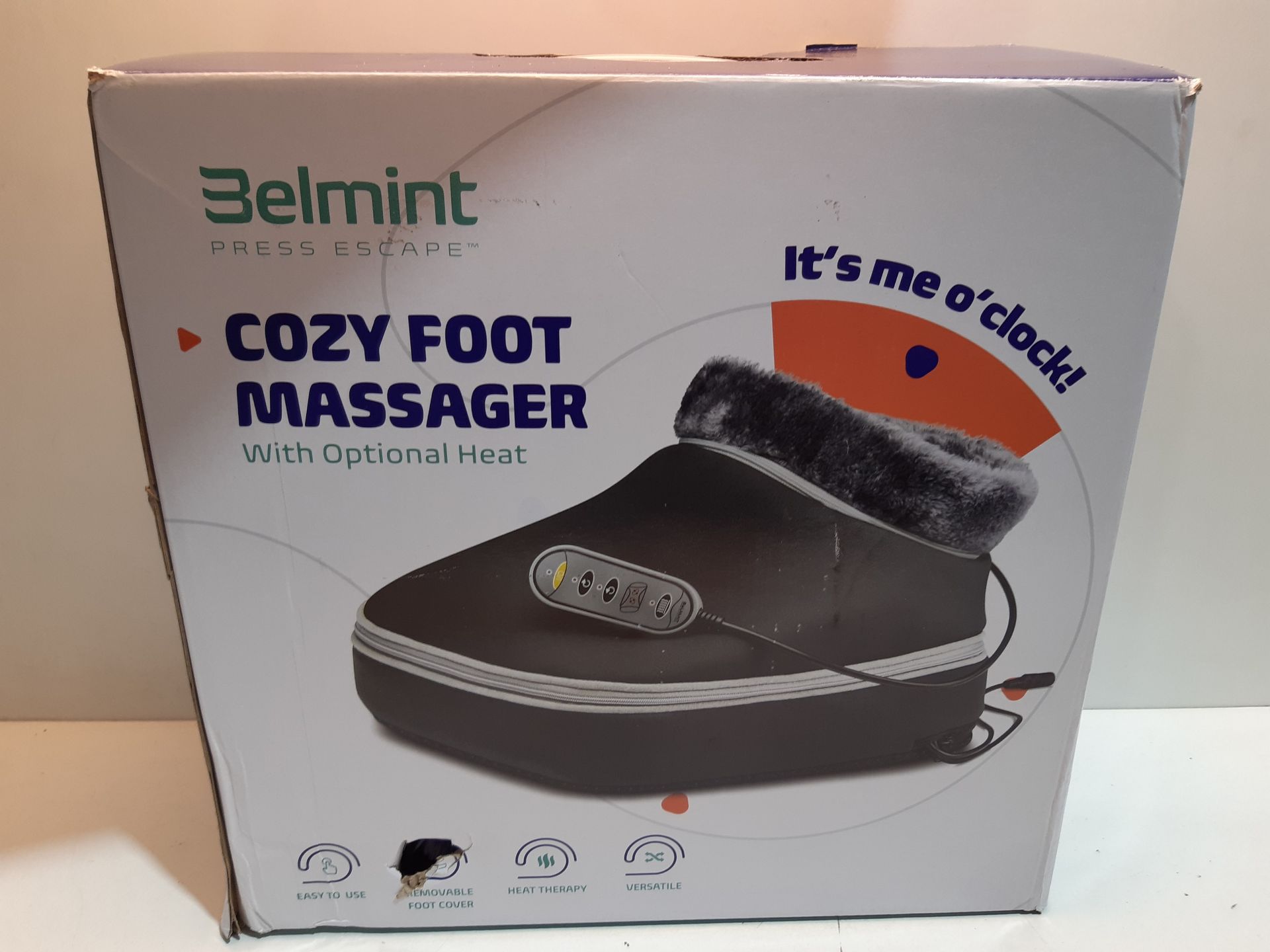 RRP £39.98 Belmint Shiatsu Foot Massager and Warmer - Image 2 of 2