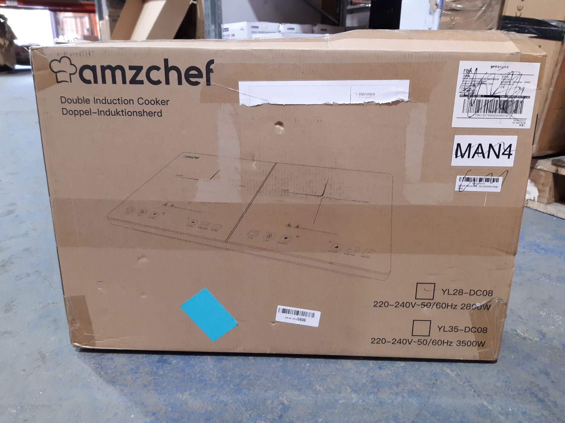 RRP £109.99 AMZCHEF Induction Hob - Image 2 of 2