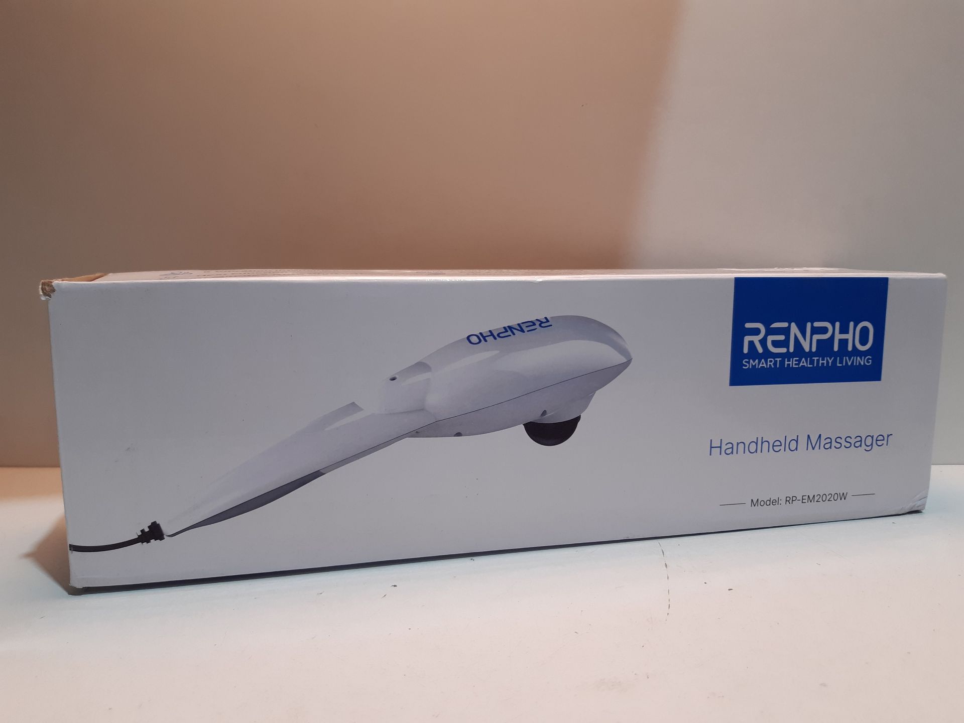 RRP £21.98 RENPHO Handheld Back Massager with Heat - Image 2 of 2