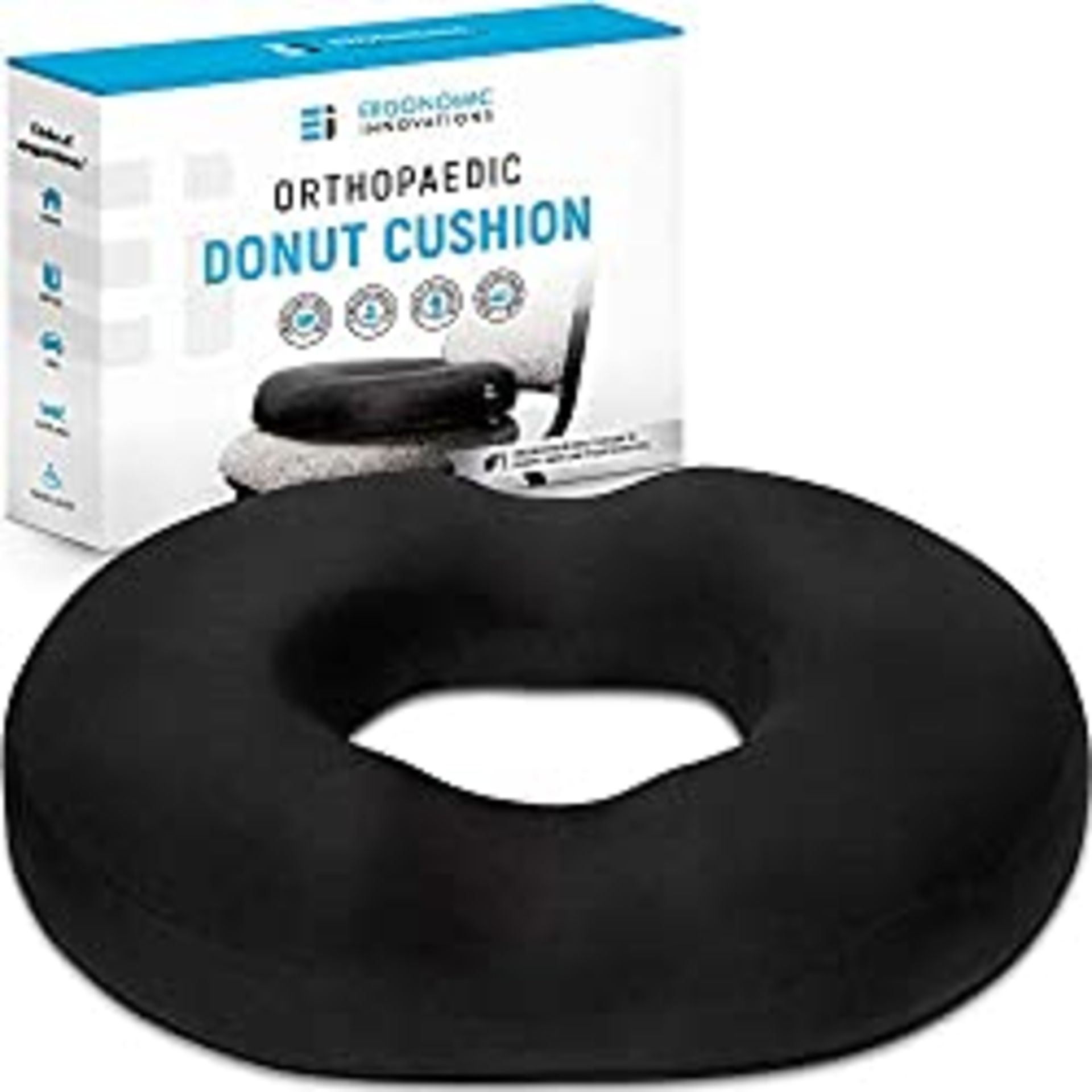 RRP £34.94 Donut Cushion for Pressure Relief: Orthopaedic Ring