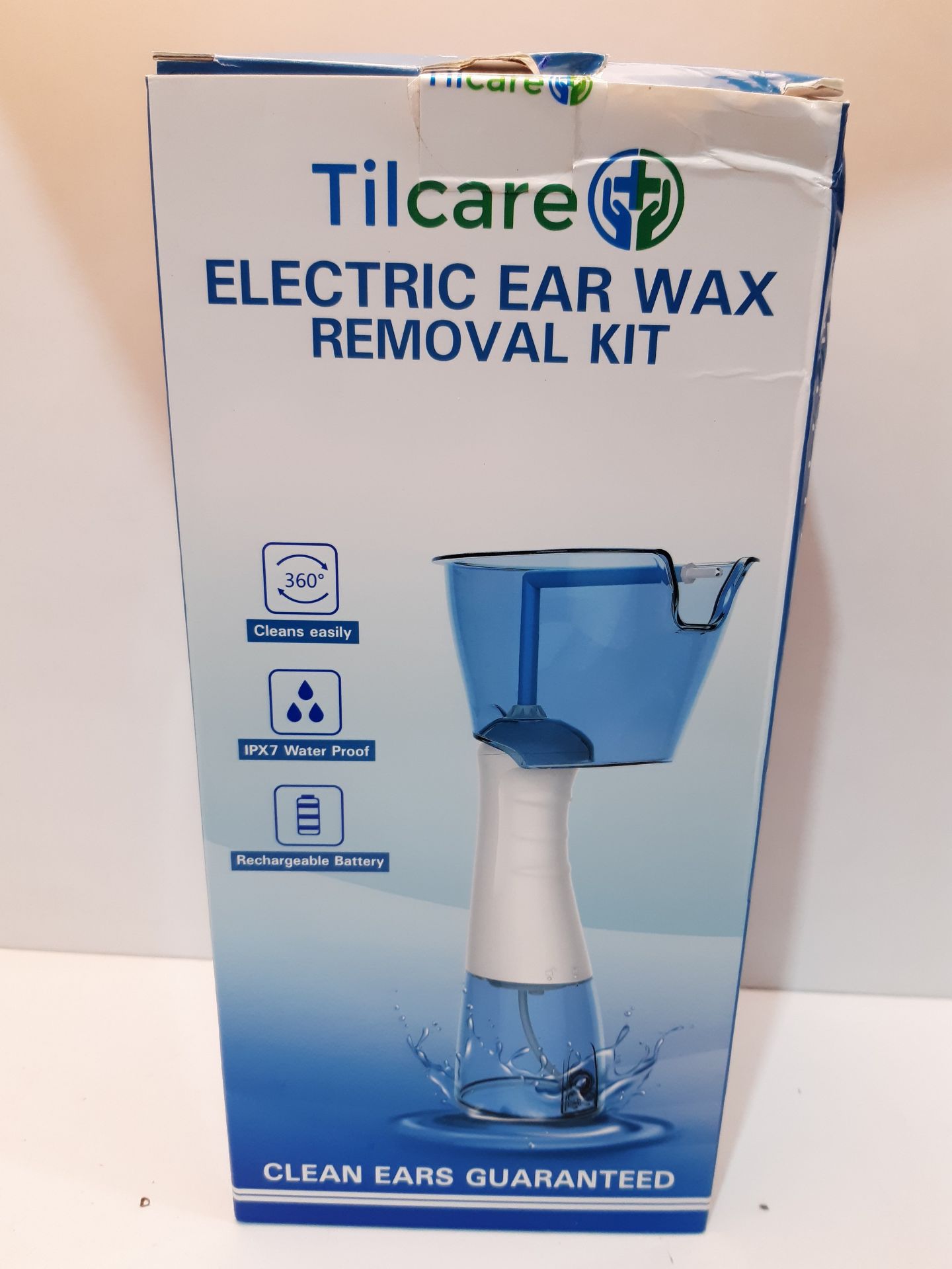 RRP £50.11 Electric Ear Wax Removal Kit by Tilcare - Image 2 of 2