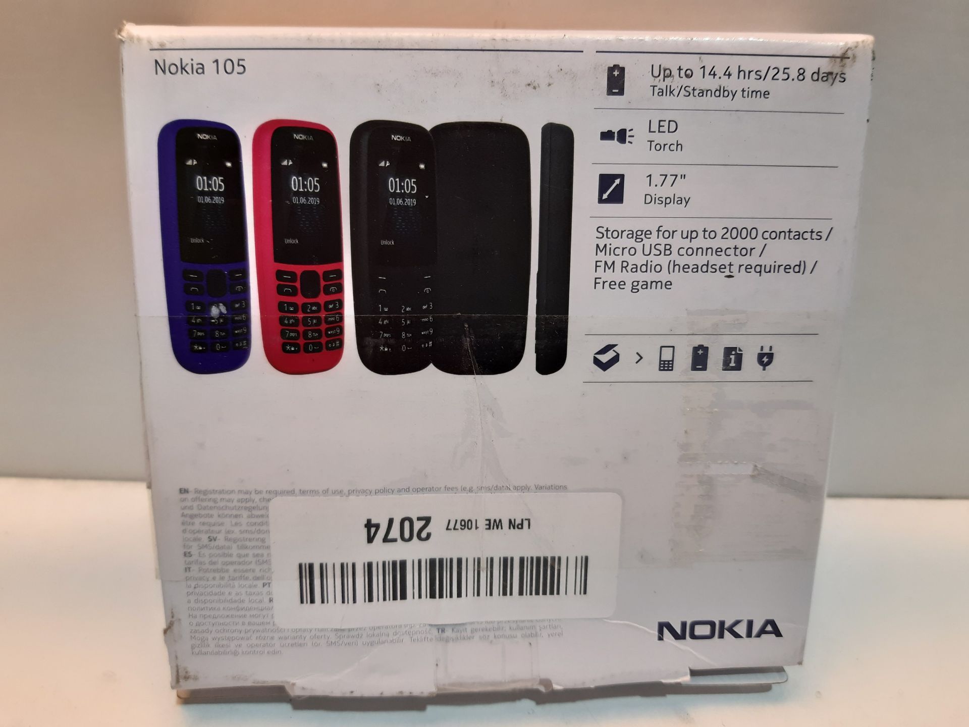 RRP £19.33 Nokia 105 - Image 2 of 2