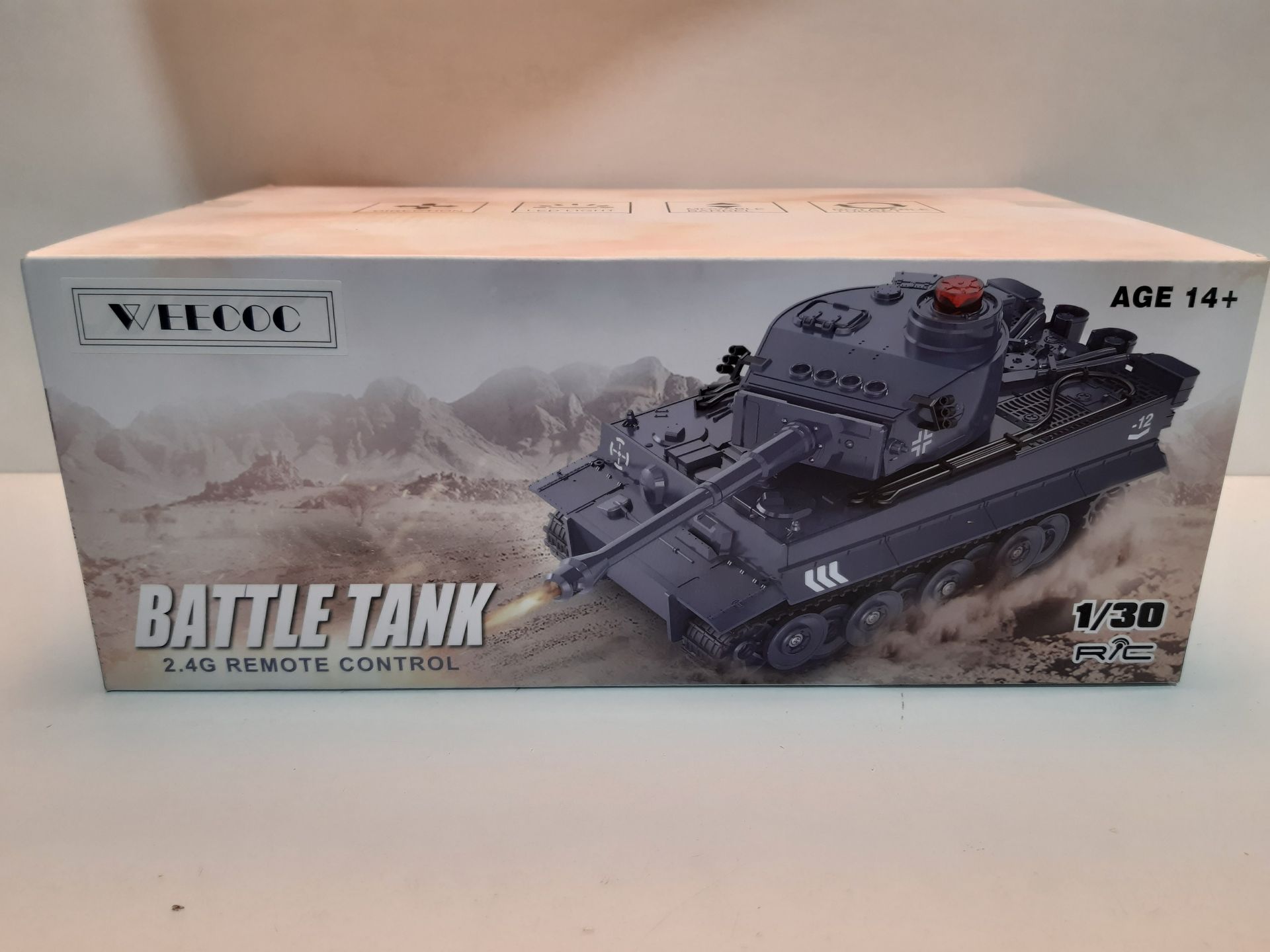 RRP £33.00 RC Tank Military Truck Vehicles RC Car 2.4Ghz Radio - Image 2 of 2