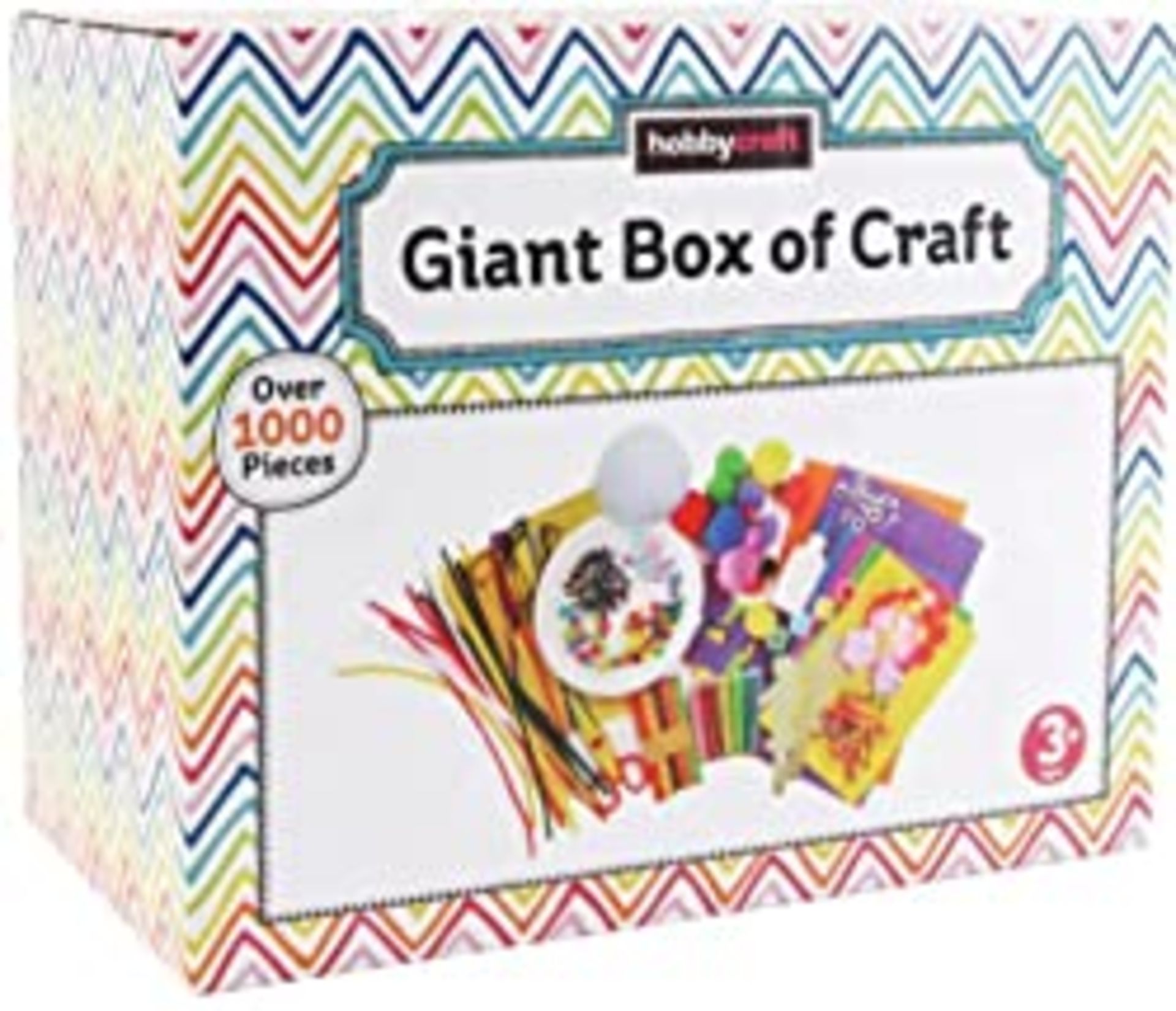 RRP £10.96 Giant Box of Craft 1000 Pieces