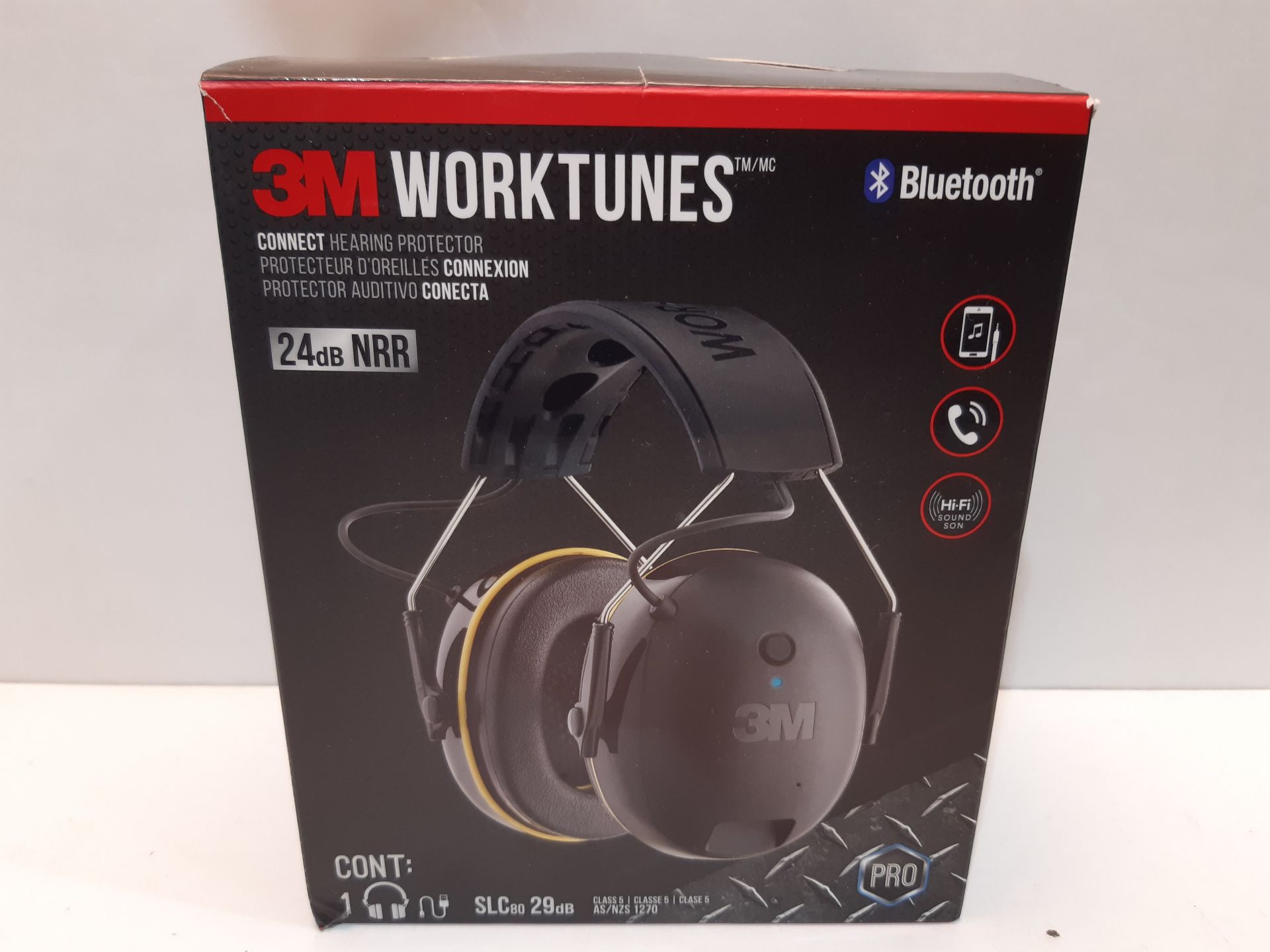 RRP £65.99 3 M Bluetooth Snr 24 dB headphones, ear protectors, hearing protectors. - Image 2 of 2