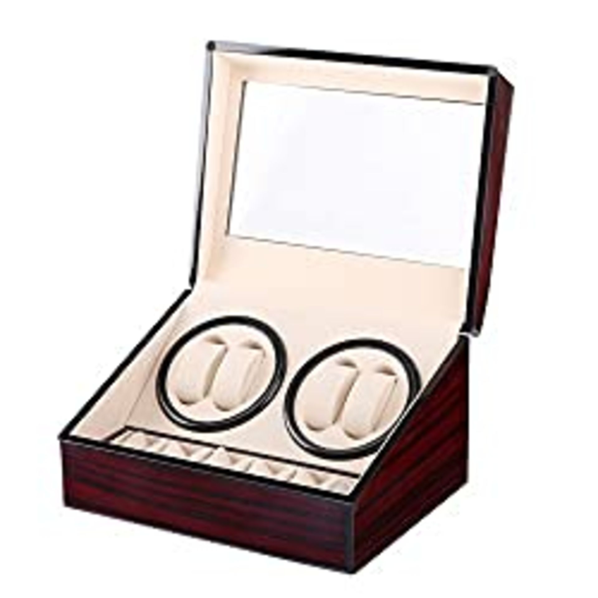 RRP £69.59 Automatic Watch Winder Box Watches Storage Display Winding Case