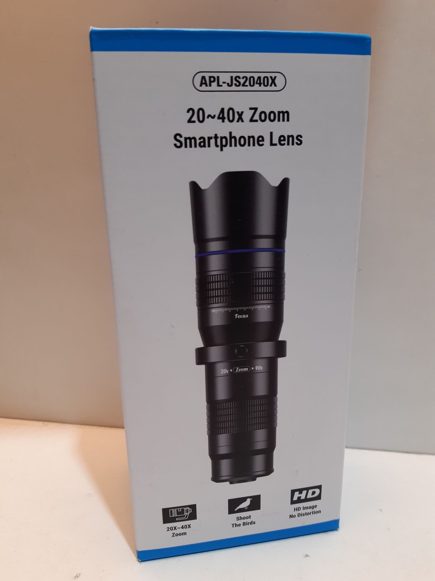 RRP £58.15 Apexel HD 20-40X Zoom Lens with tripod Telephoto Mobile - Image 2 of 2