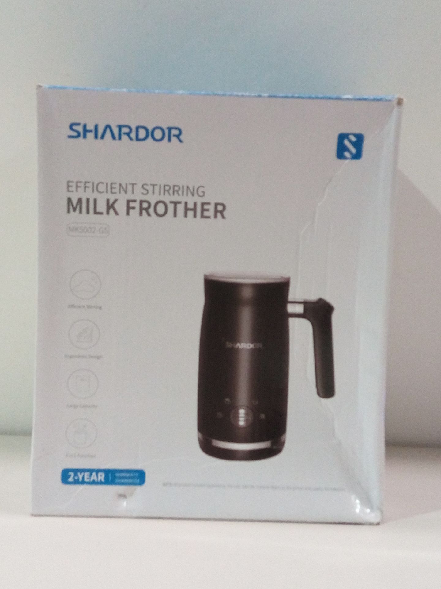 RRP £35.99 SHARDOR Electric Milk Frother - Image 2 of 2