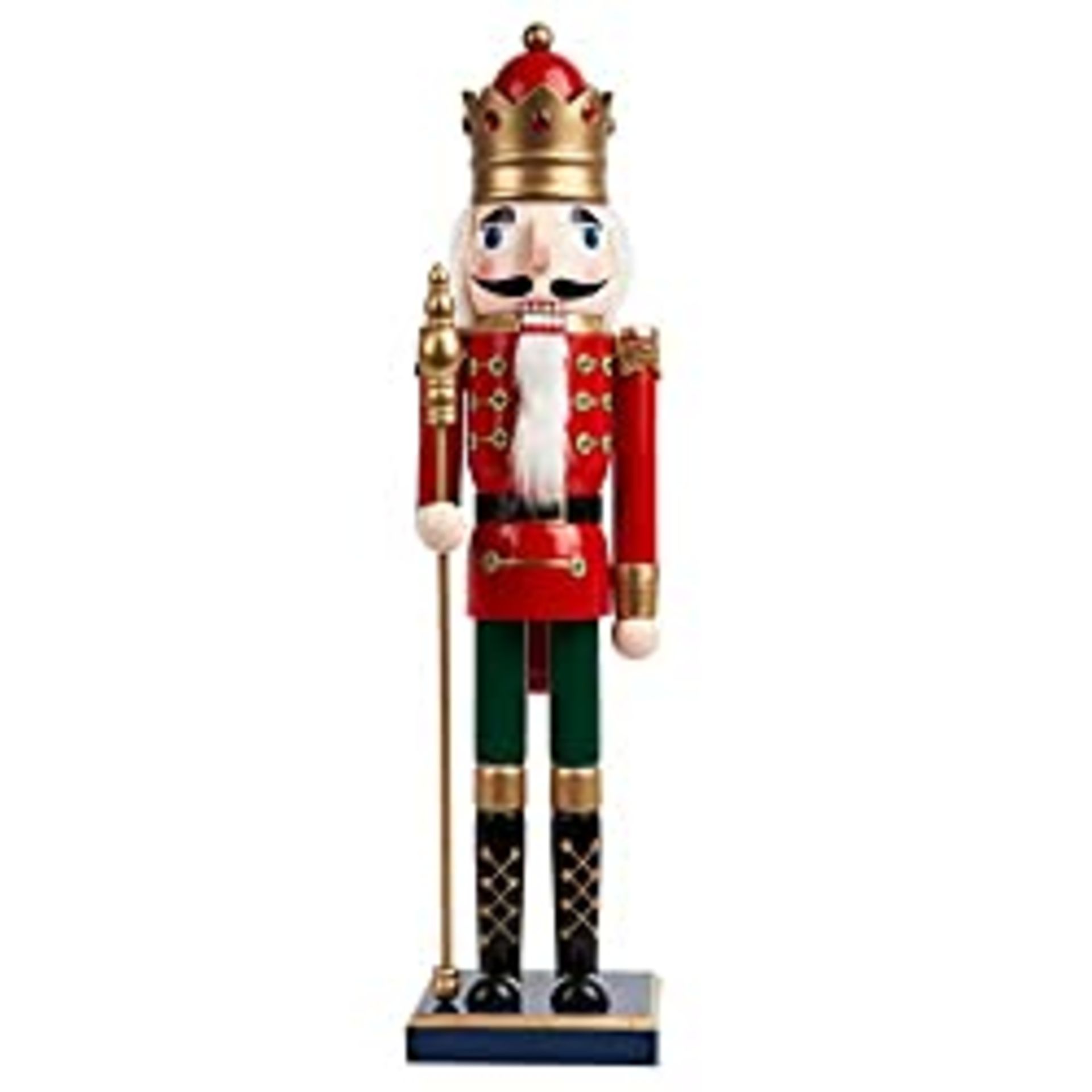 RRP £27.98 THE TWIDDLERS Large Christmas Wooden Nutcracker Soldier