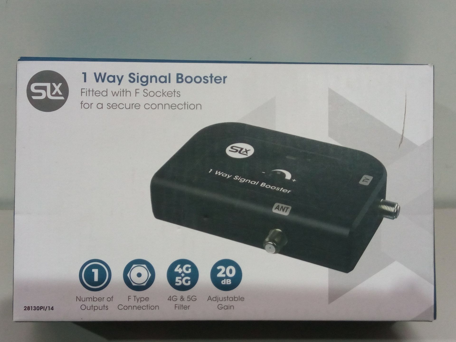 RRP £12.98 TV Signal Booster Aerial Amplifier - Image 2 of 2