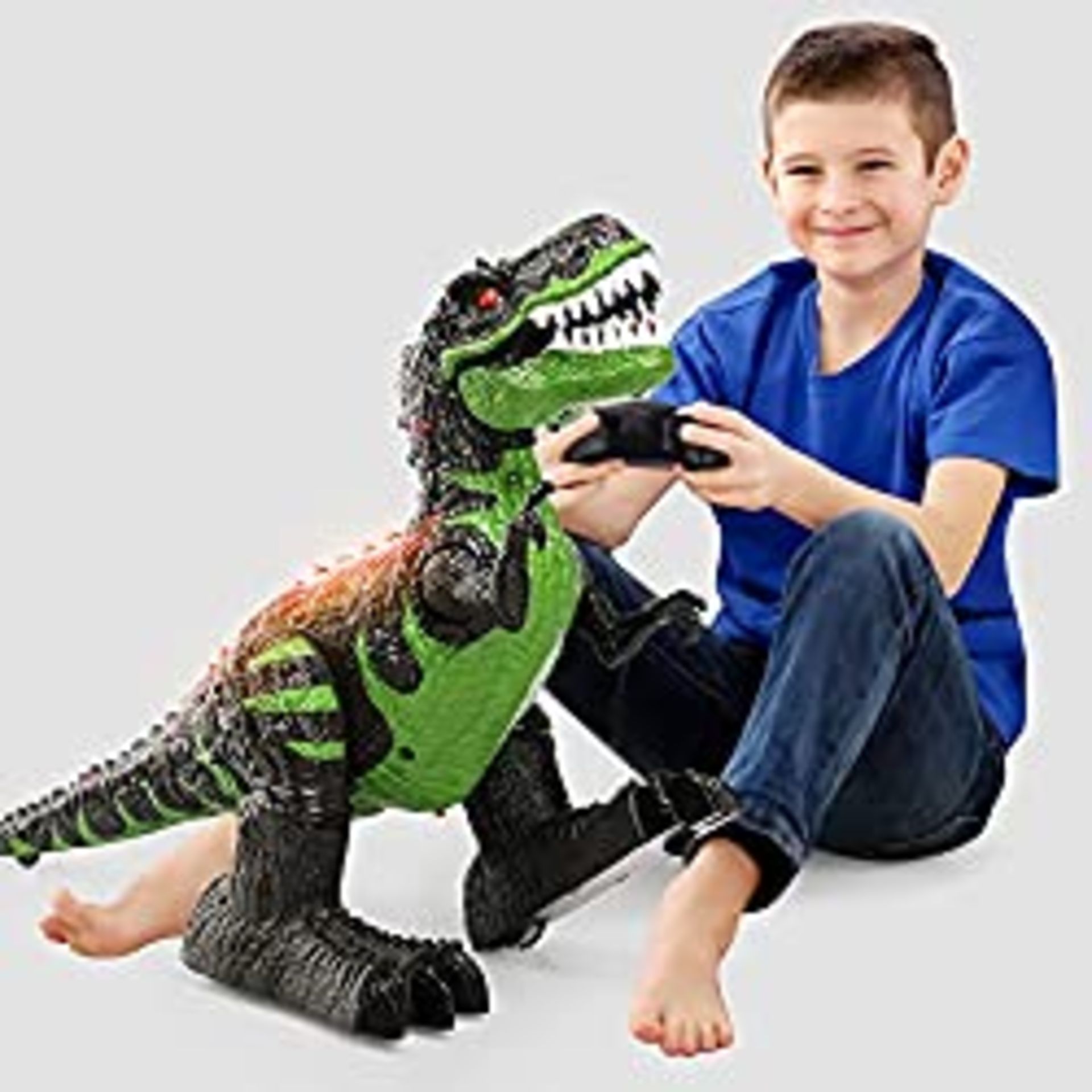 RRP £45.98 TEMI 2.4G Stunt Remote Control Dinosaur for Kids