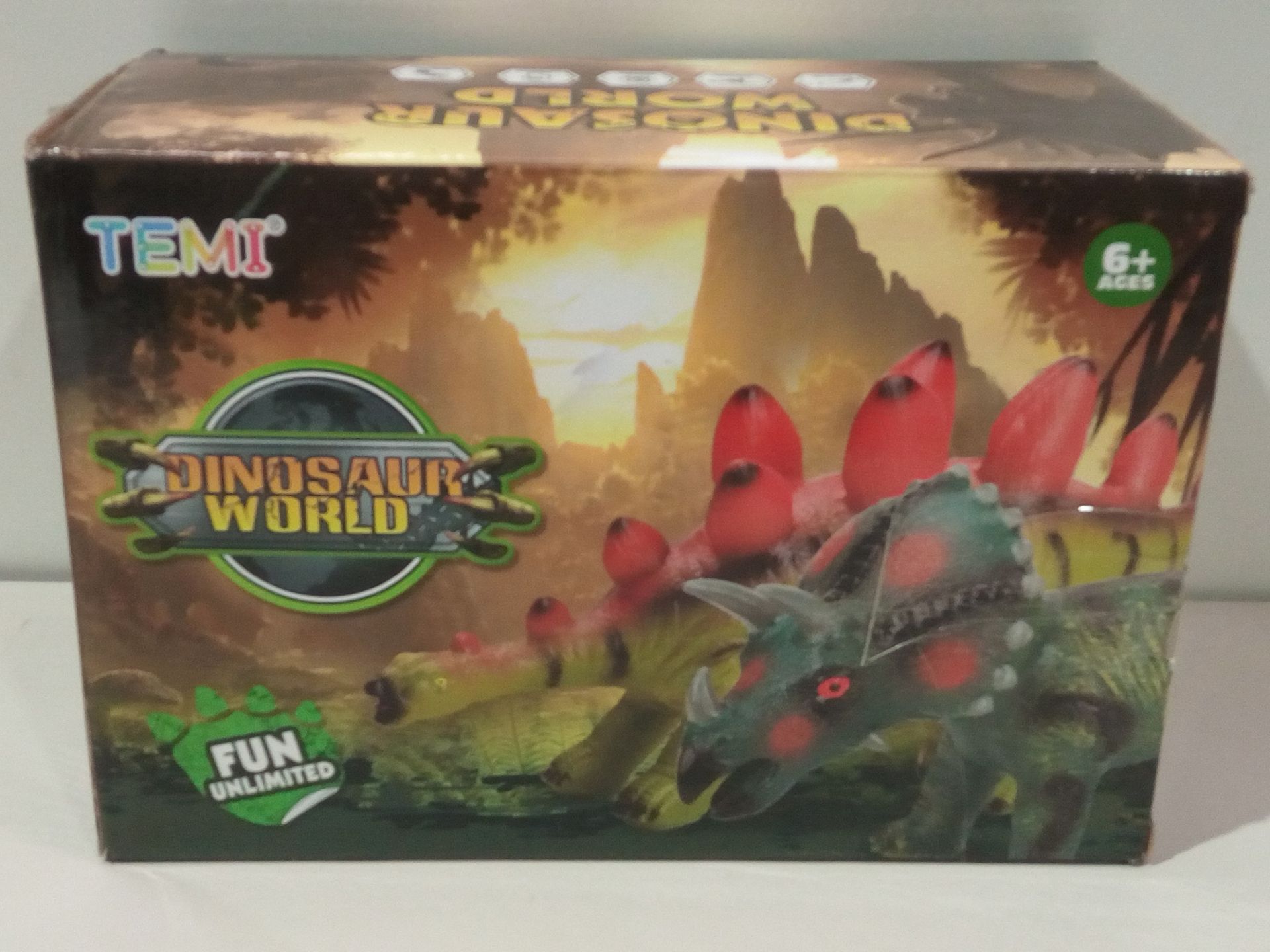 RRP £9.98 TEMI 3Pcs Huge Dinosaur Toys Inflatable Realistic Dinosaur Figures - Image 2 of 2