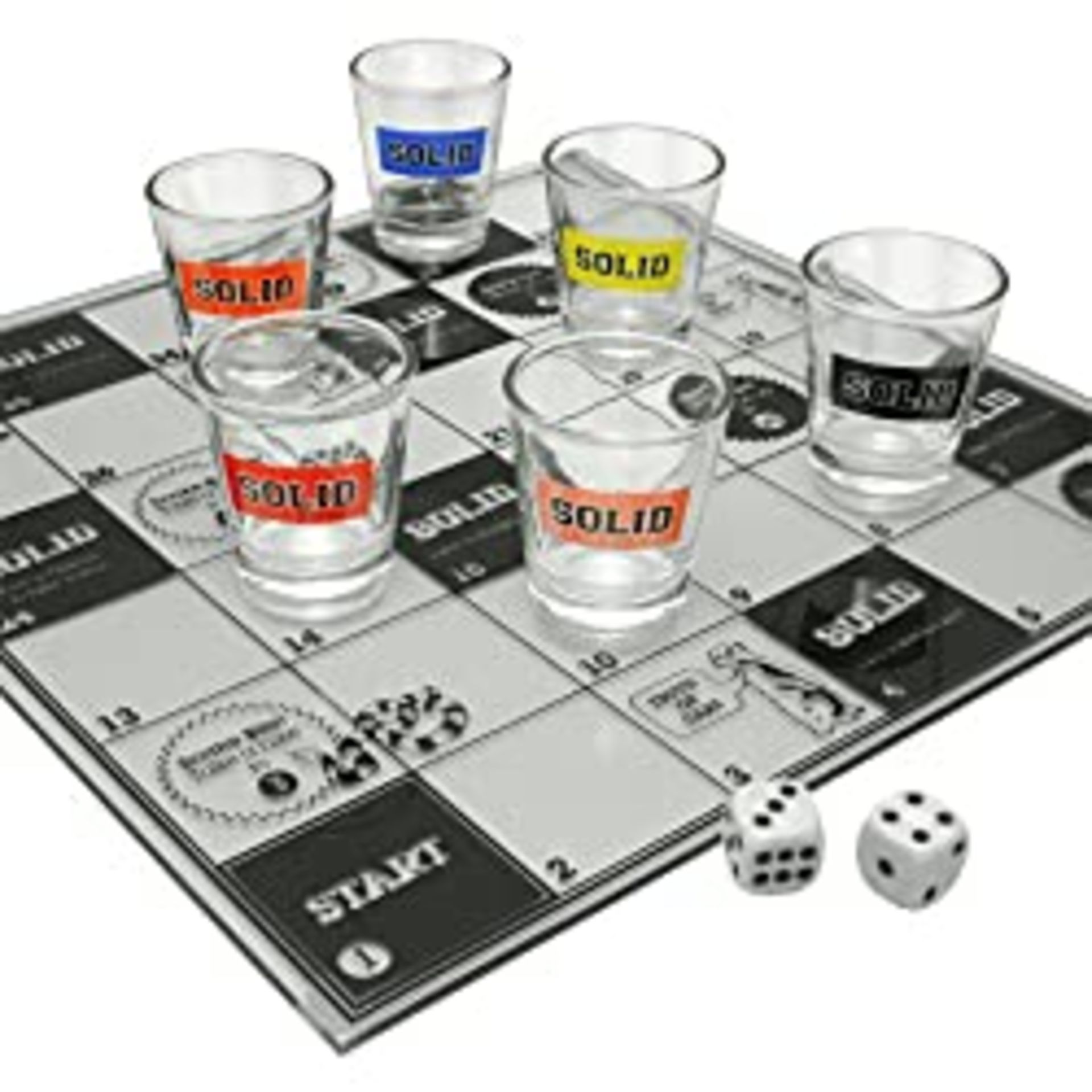 RRP £10.00 Snakes and Bladdered Drinking Game