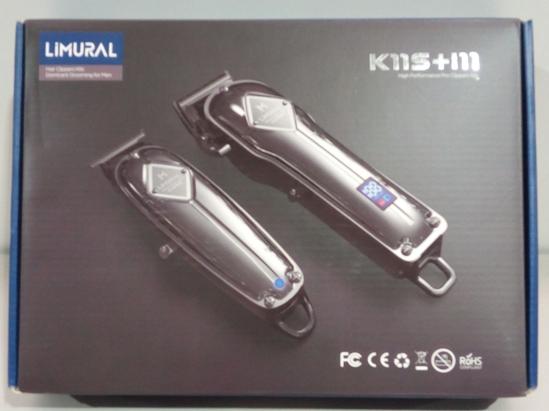 RRP £54.96 Limural Hair Clippers for Men + Cordless Close Cutting T-Blade Trimmer Kit - Image 2 of 2