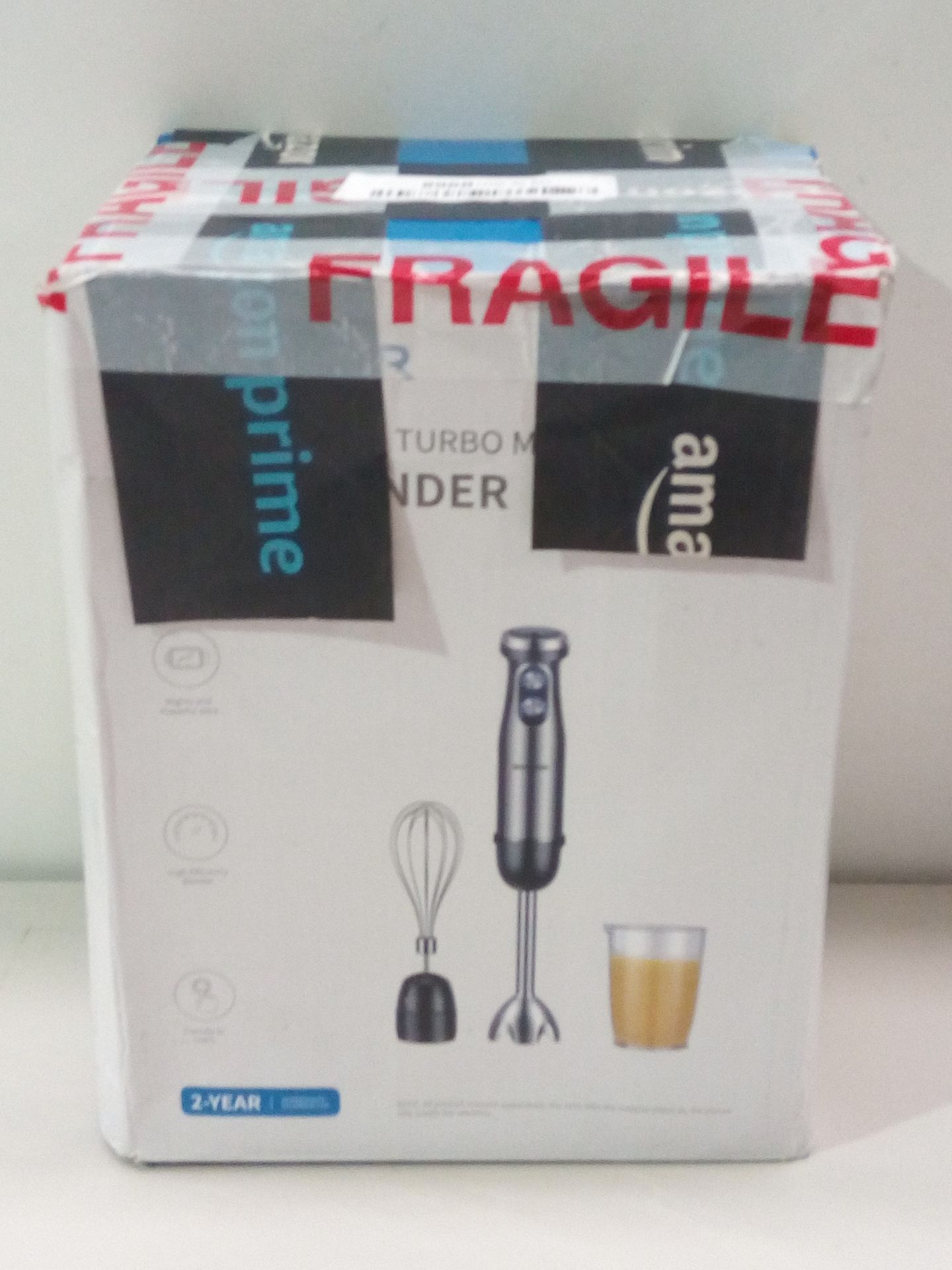 RRP £21.98 SHARDOR Powerful Hand Blender 1000W with 4 Blades - Image 2 of 2