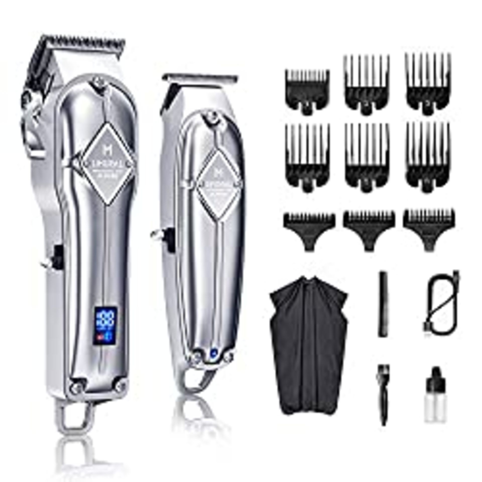 RRP £54.96 Limural Hair Clippers for Men + Cordless Close Cutting T-Blade Trimmer Kit
