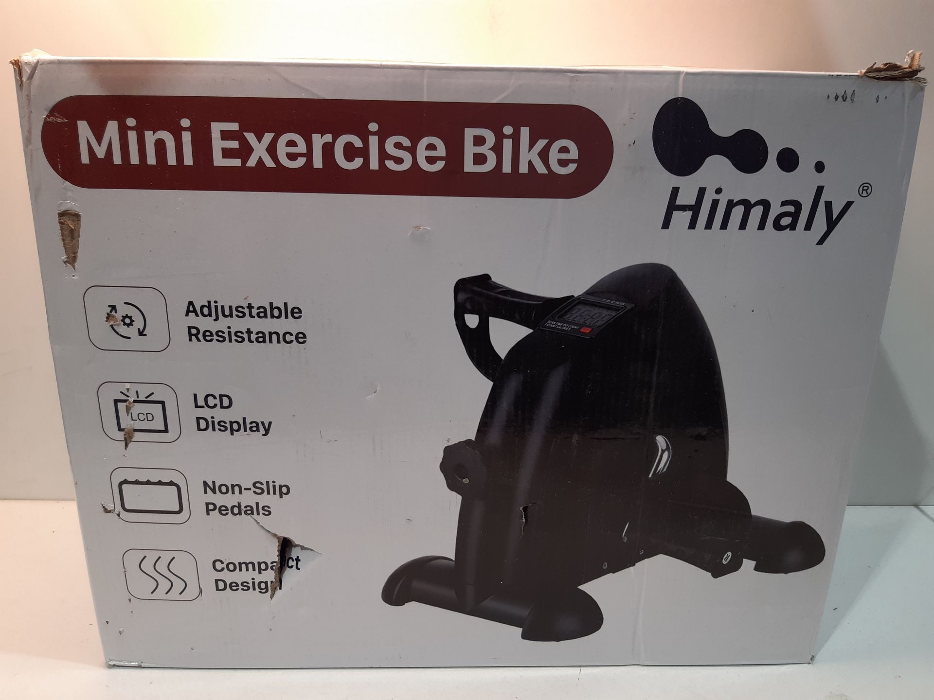 RRP £40.96 himaly Mini Exercise Bike Pedal Exerciser Portable - Image 2 of 2
