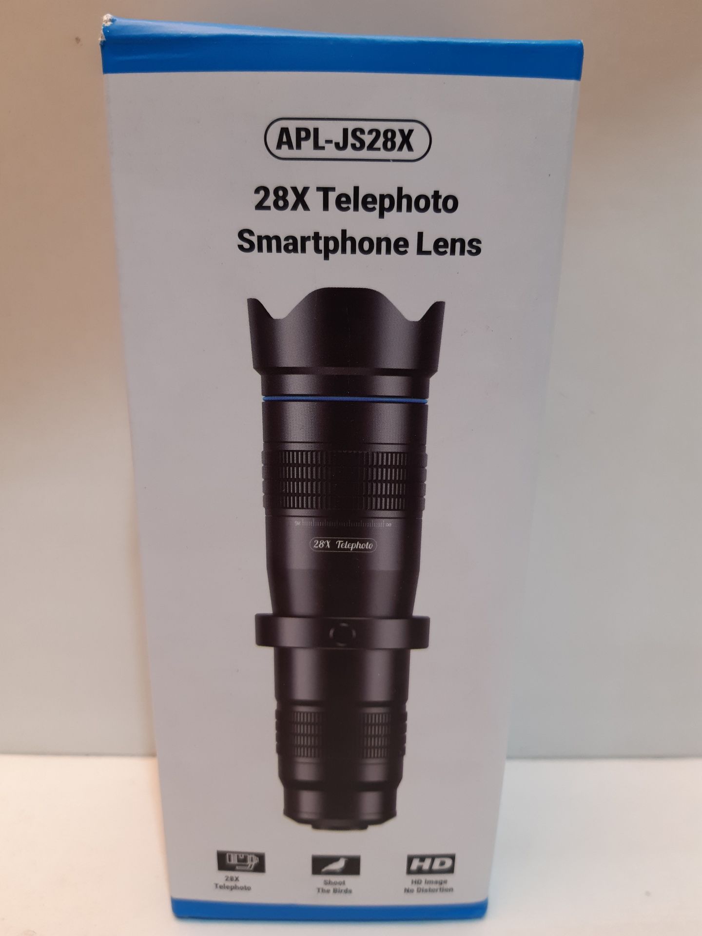 RRP £36.97 Apexel HD Cell Phone Lens-28X Telephoto Lens with Shutter for iPhone Samsung - Image 2 of 2