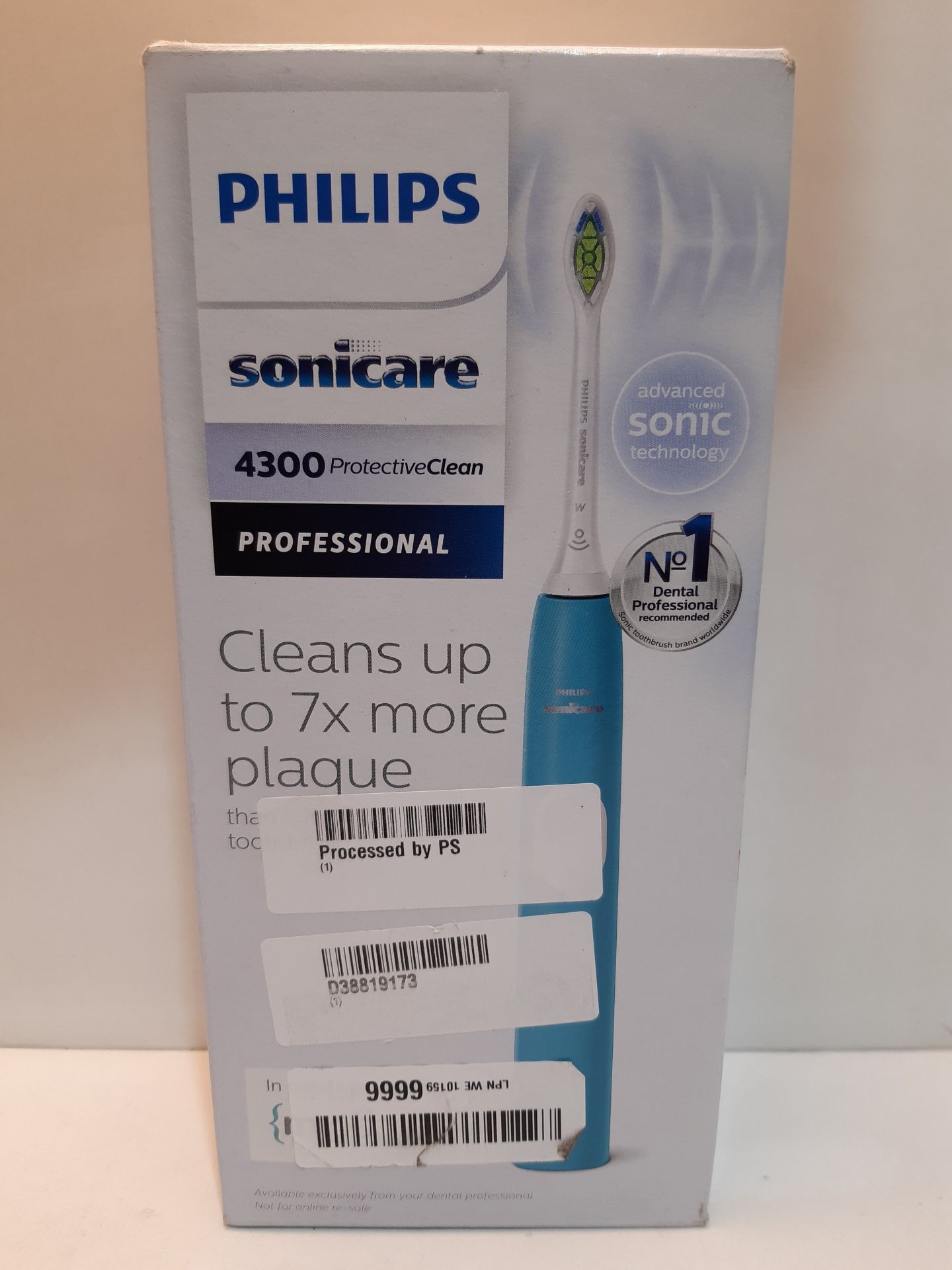 RRP £78.95 Philips Sonicare ProtectiveClean Model 4300 Electric Toothbrush, Light Blue - Image 2 of 2