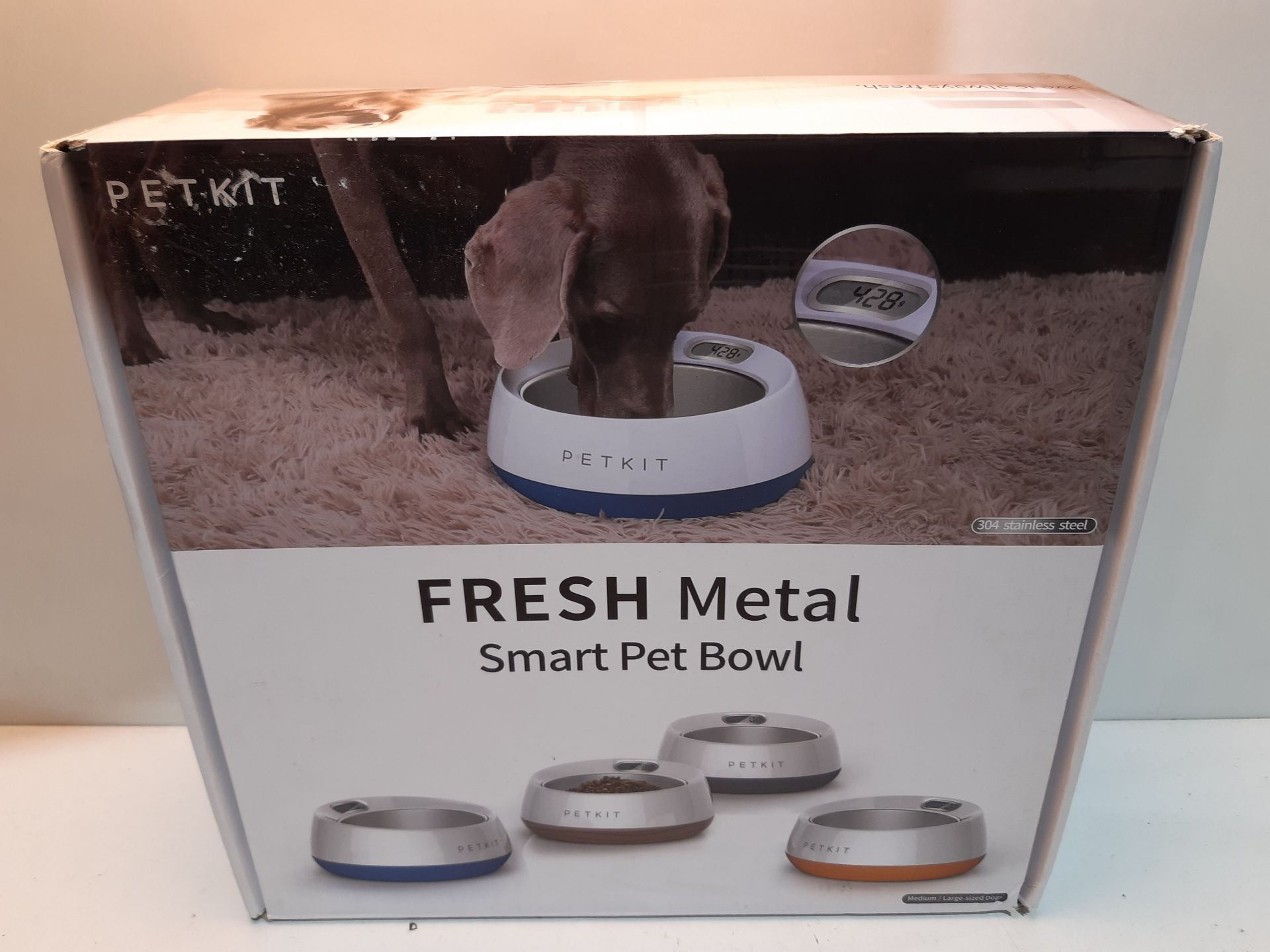 RRP £39.90 PETKIT Fresh Metal Smart Pet Bowl - Image 2 of 2