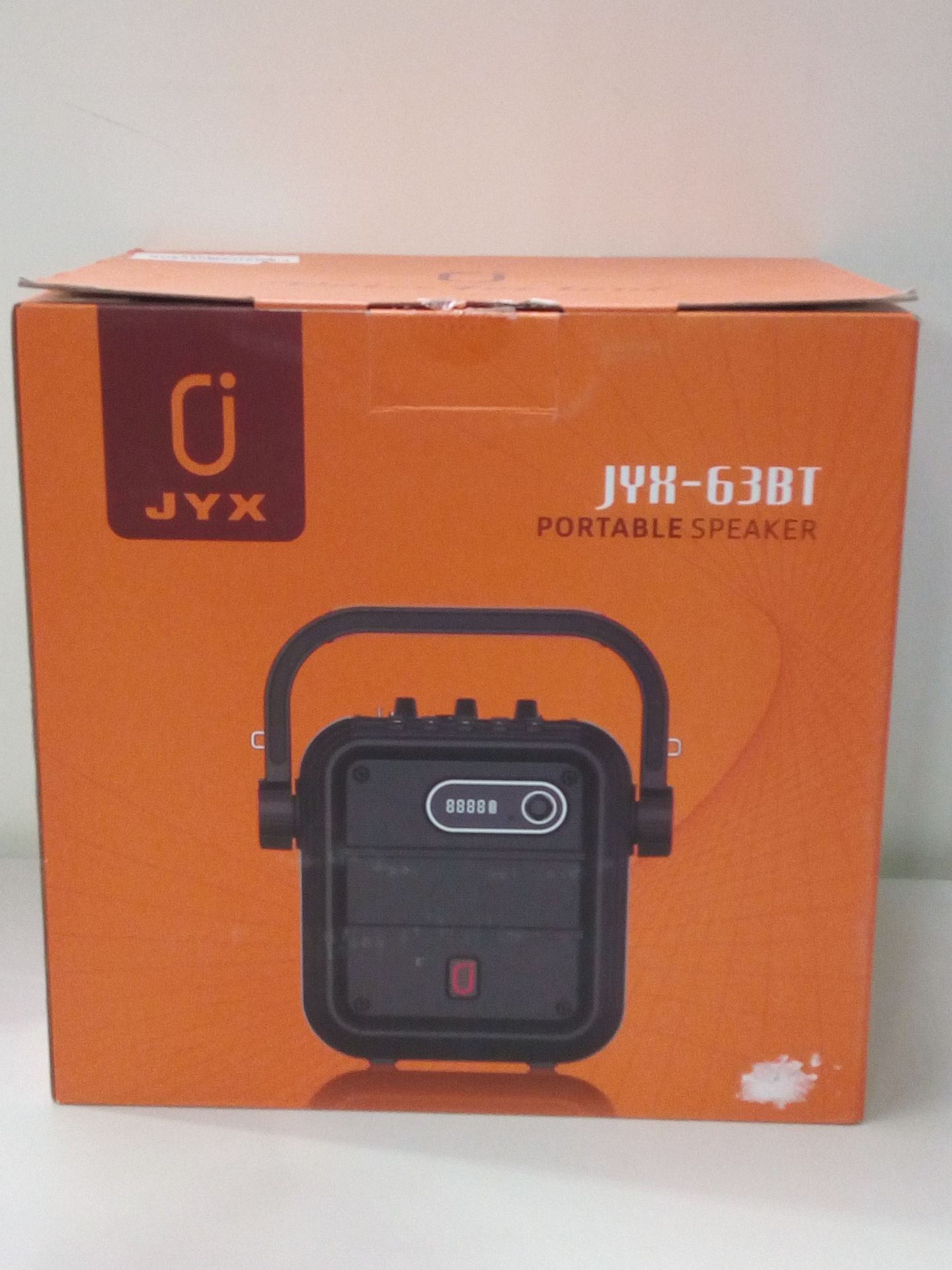 RRP £53.99 JYX Karaoke Machine with Adjustable Shoulder StrapCondition ReportAppraisal Available - Image 2 of 2