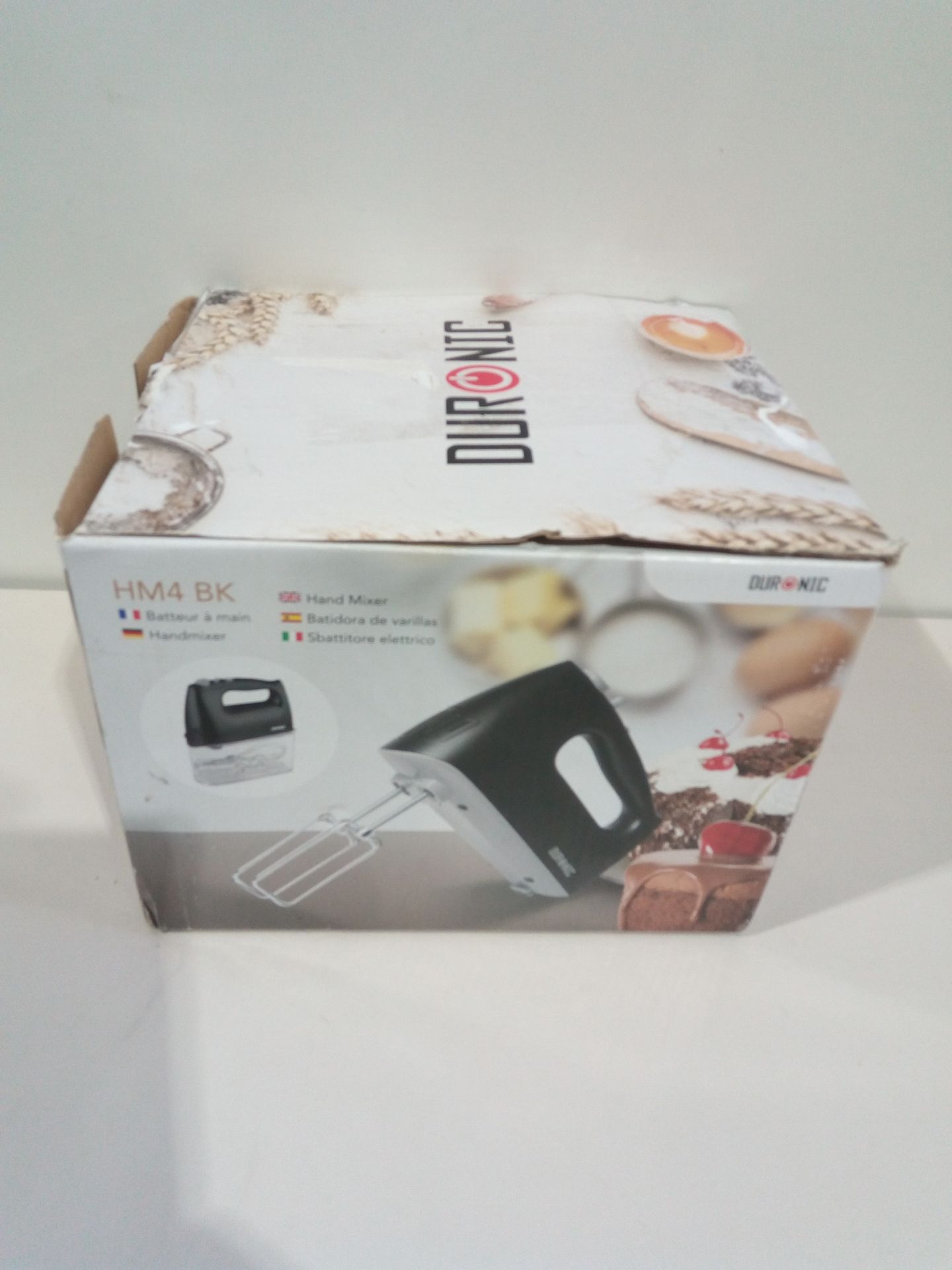 RRP £29.74 Duronic HM4BK Electric Hand Mixer Set 400W - Image 2 of 2