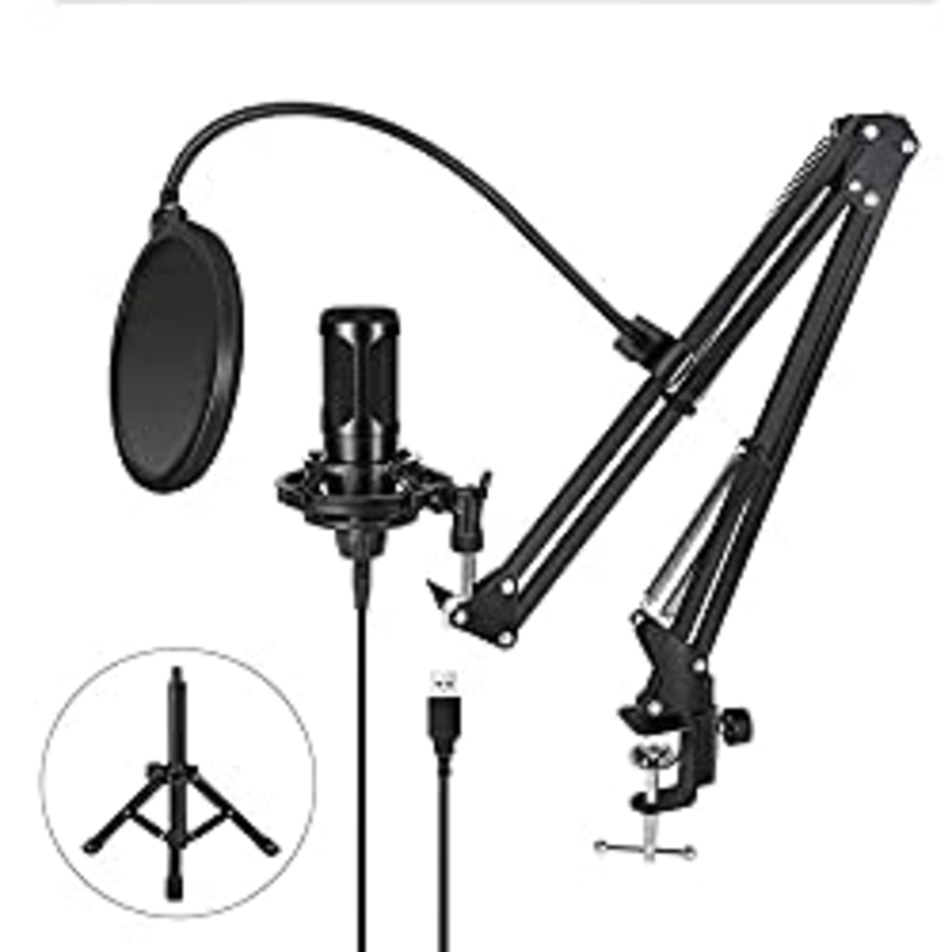 RRP £27.98 USB Podcasting Microphone Kit