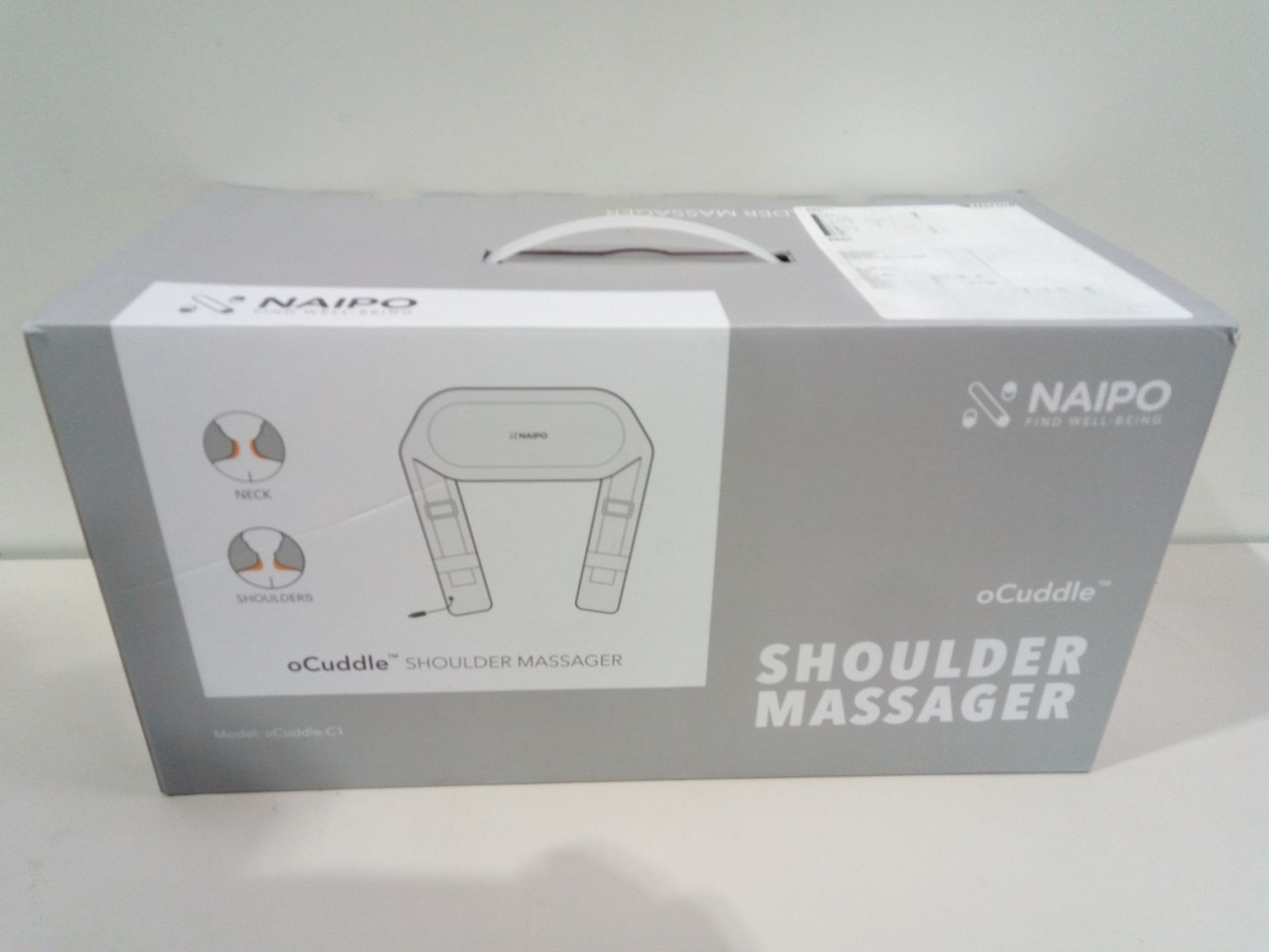 RRP £37.99 Neck Massage with Adjustable Heat and Straps - Image 2 of 2