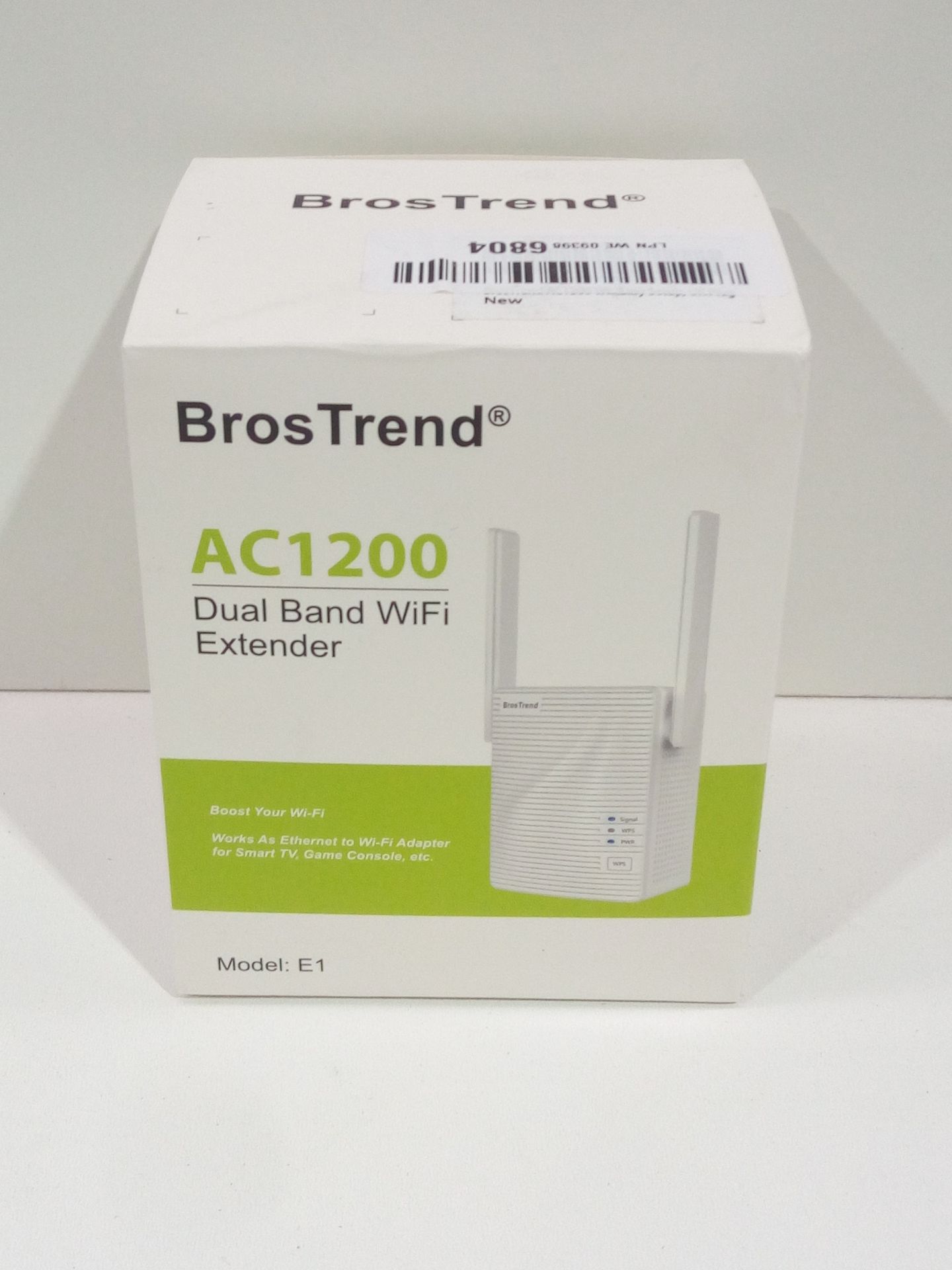 RRP £35.99 BrosTrend AC1200 WiFi Booster Range Extender - Image 2 of 2