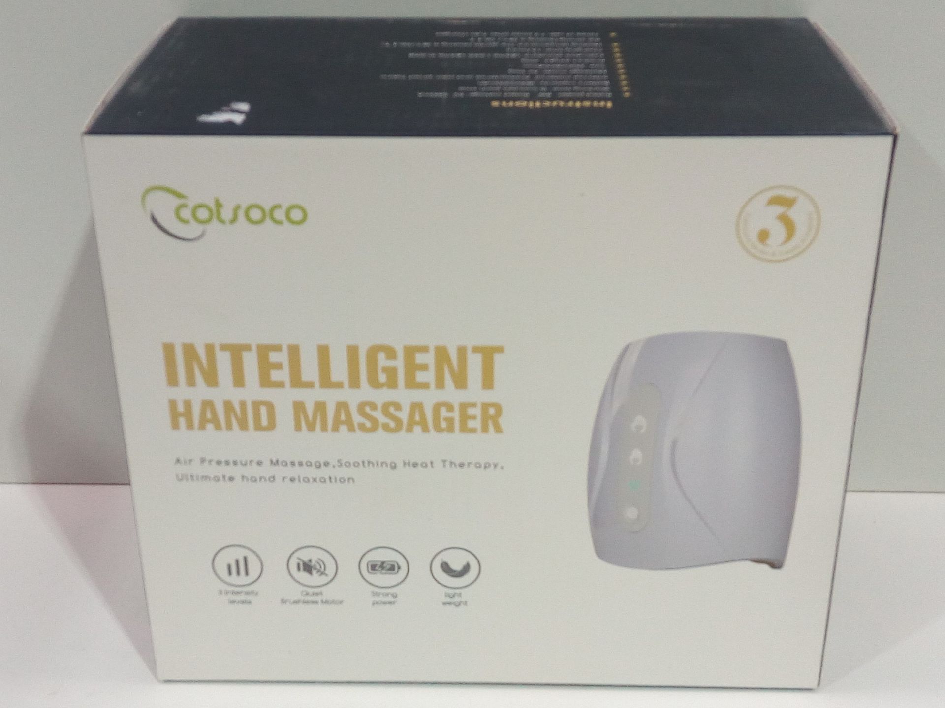 RRP £65.99 Electric Hand Massager with Heat - Image 2 of 2