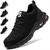 RRP £39.95 Safety Shoes Trainers for Men Women Lightweight Breathable