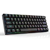 RRP £54.70 DIERYA 60% Gaming Keyboard