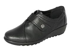 RRP £23.99 Cushion Walk Wide Fitting EEE Fit Shoes Women's Ladies