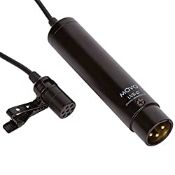 RRP £63.49 Movo LV8-D Broadcast-Quality XLR Lavalier Omni-Directional