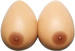 RRP £23.99 Forever Young UK Silicone Breast Form Full Boob TV TG Suntan Colour Cup B