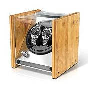 RRP £109.99 Watch Winder Box for Automatic Watches or Compatible with Couple Size Double