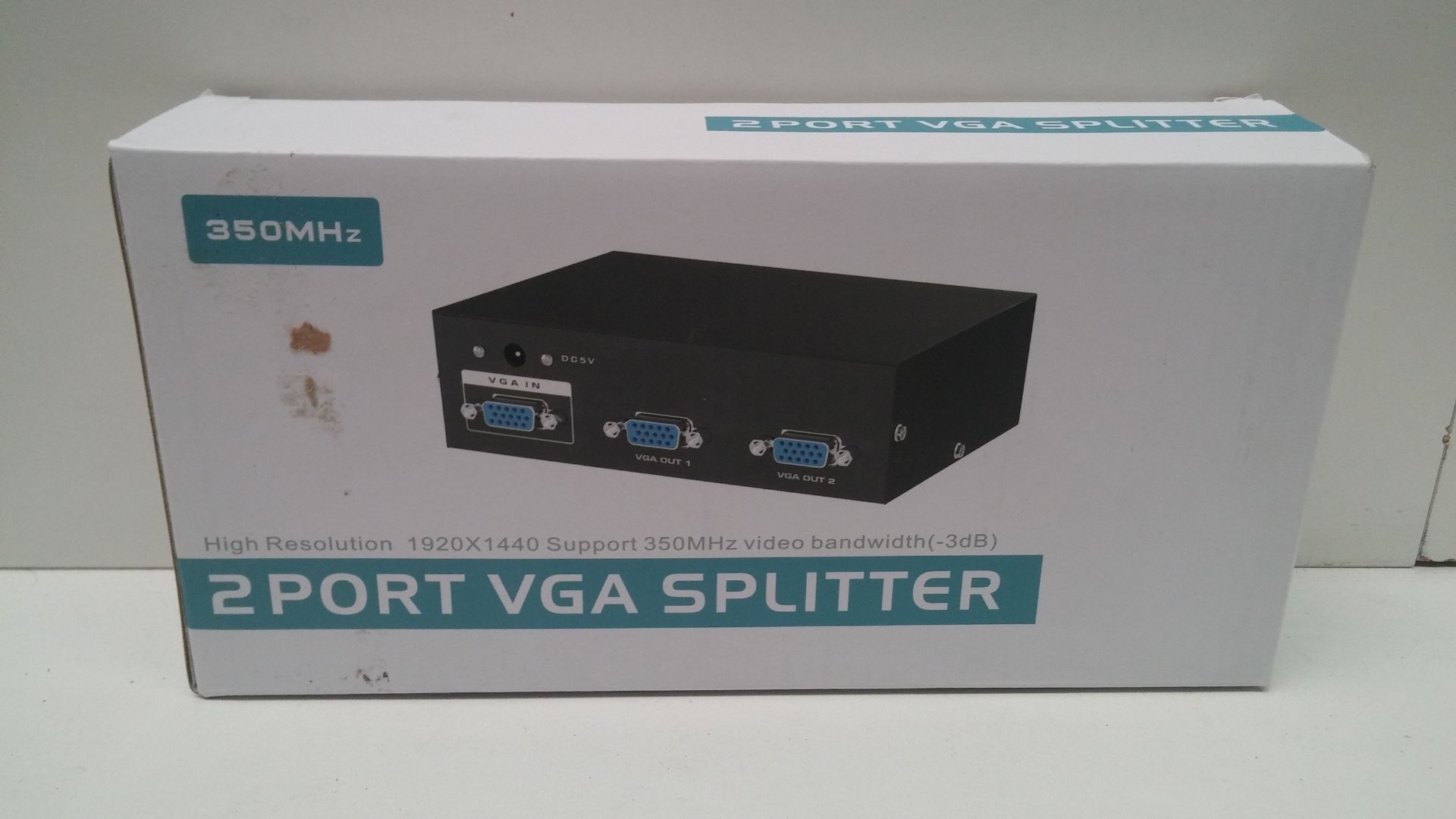 RRP £18.98 MT-VIKI VGA Splitter 1 in 2 out - Image 2 of 2