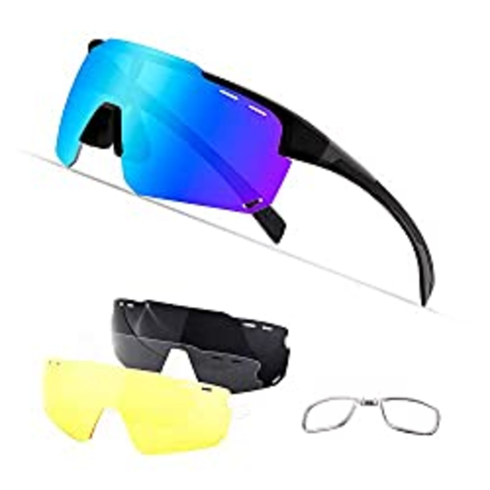 RRP £20.05 OULIQI Polarized Sports Sunglasses Cycling Glasses