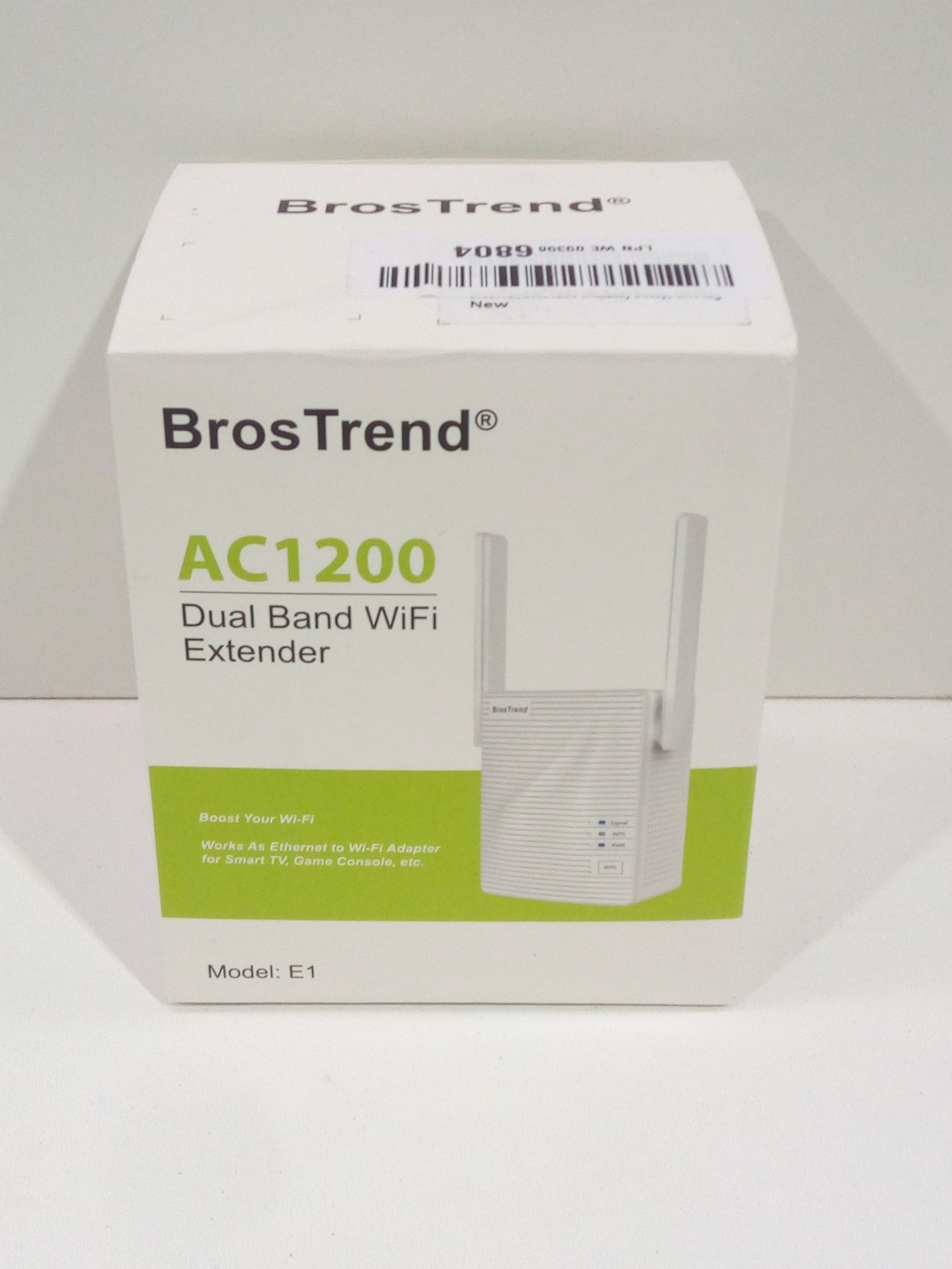 RRP £35.99 BrosTrend AC1200 WiFi Booster Range Extender - Image 2 of 2